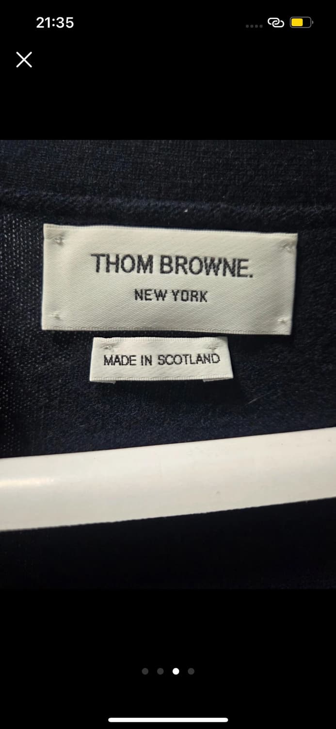 톰브라운 캐시미어 가디건 4 팝니다 상품이미지4