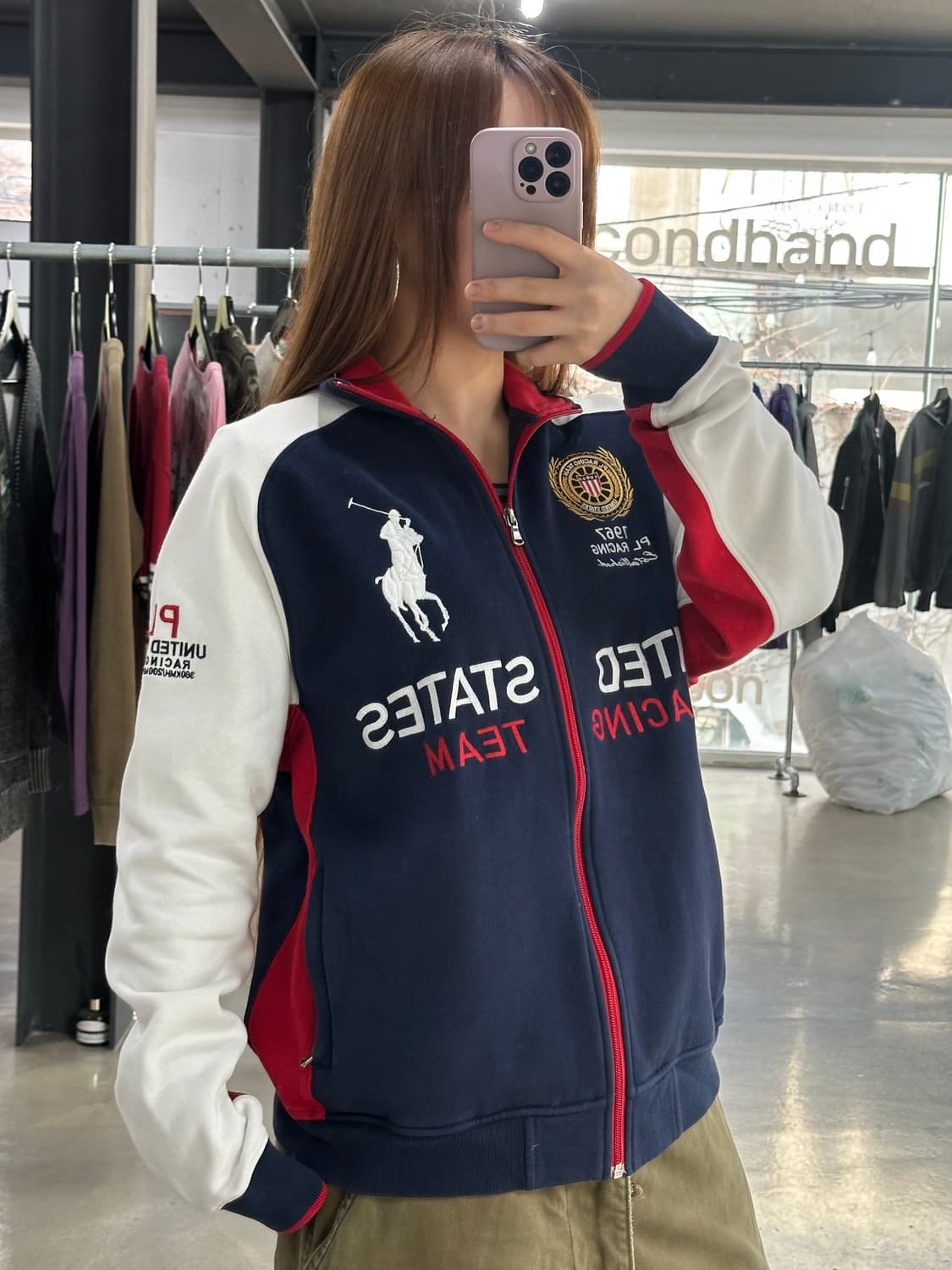 폴로랄프로렌 빅포니 US 레이싱 져지집업 상품이미지1