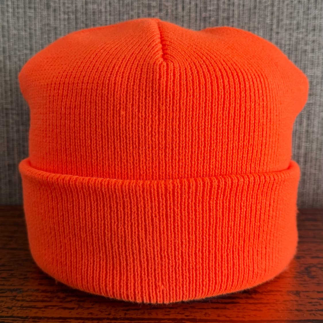 스티브제이앤요니피 SJYP 형광 오렌지 팝 패치 비니 니트 모자 상품이미지5