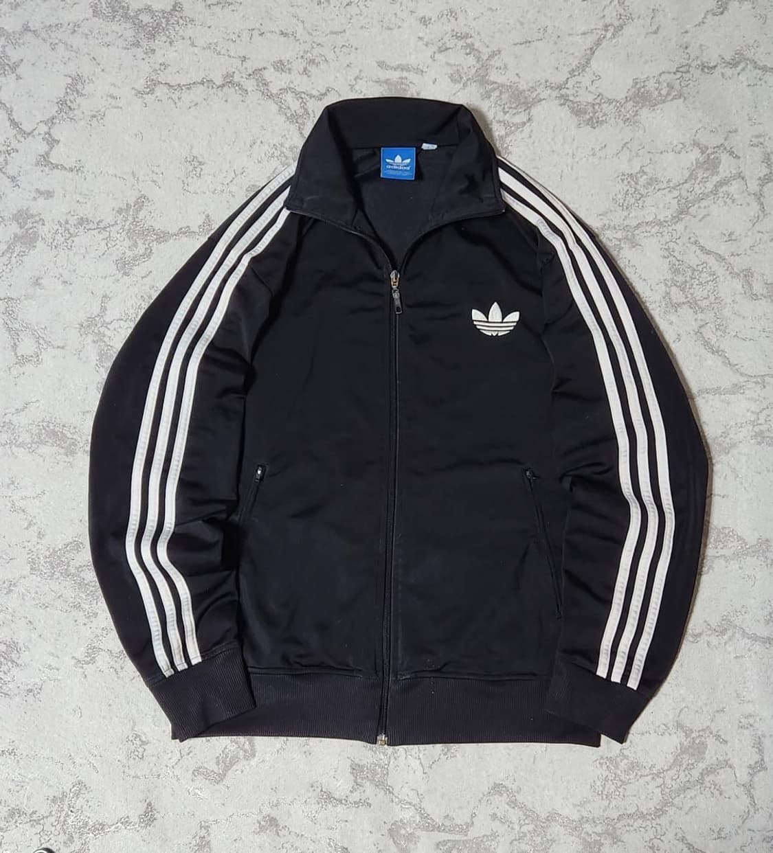 아디다스 삼선 파이어버드 블랙 트레이닝 져지 자켓 상품이미지1