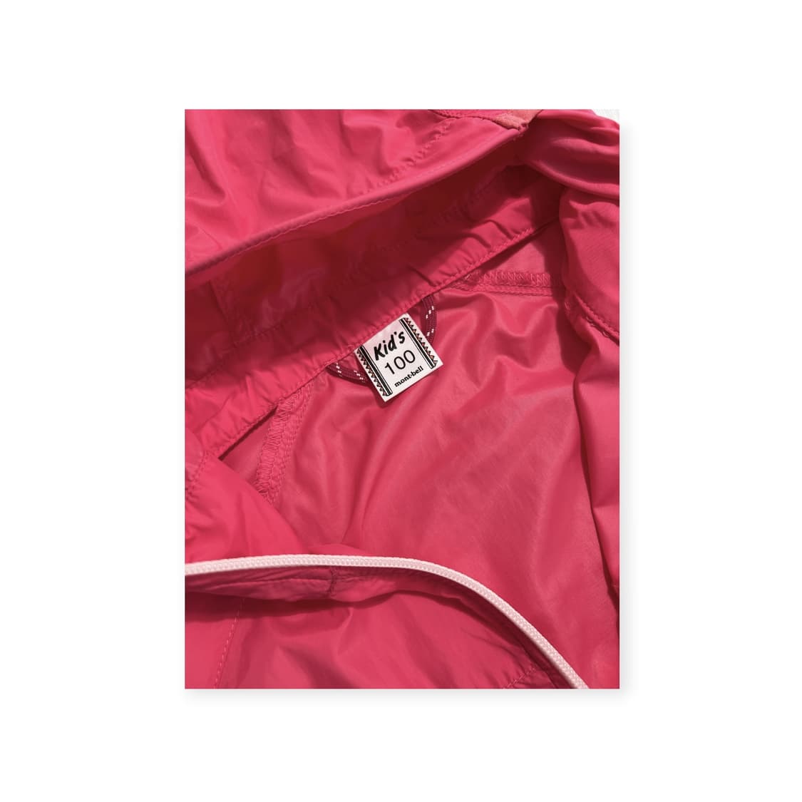 몽벨 키즈 경량 바람막이(100) 상품이미지4
