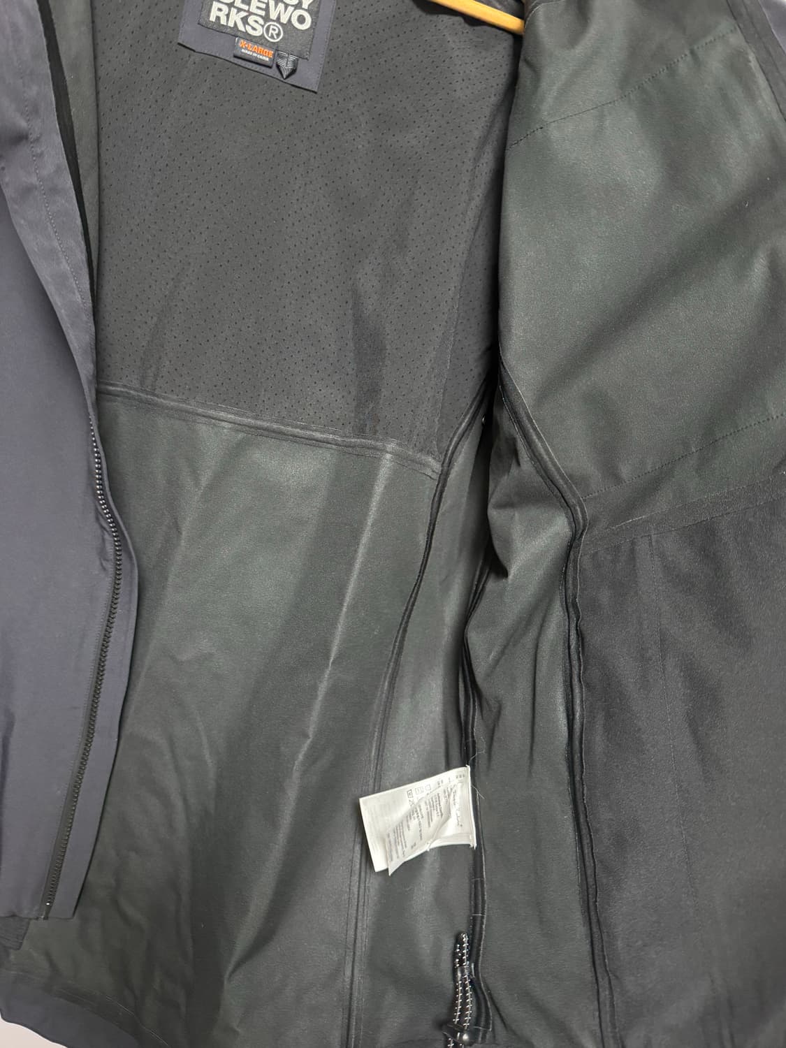 데우스 엑스 마키나 딜리버 테크 자켓 XL 블랙 상품이미지4