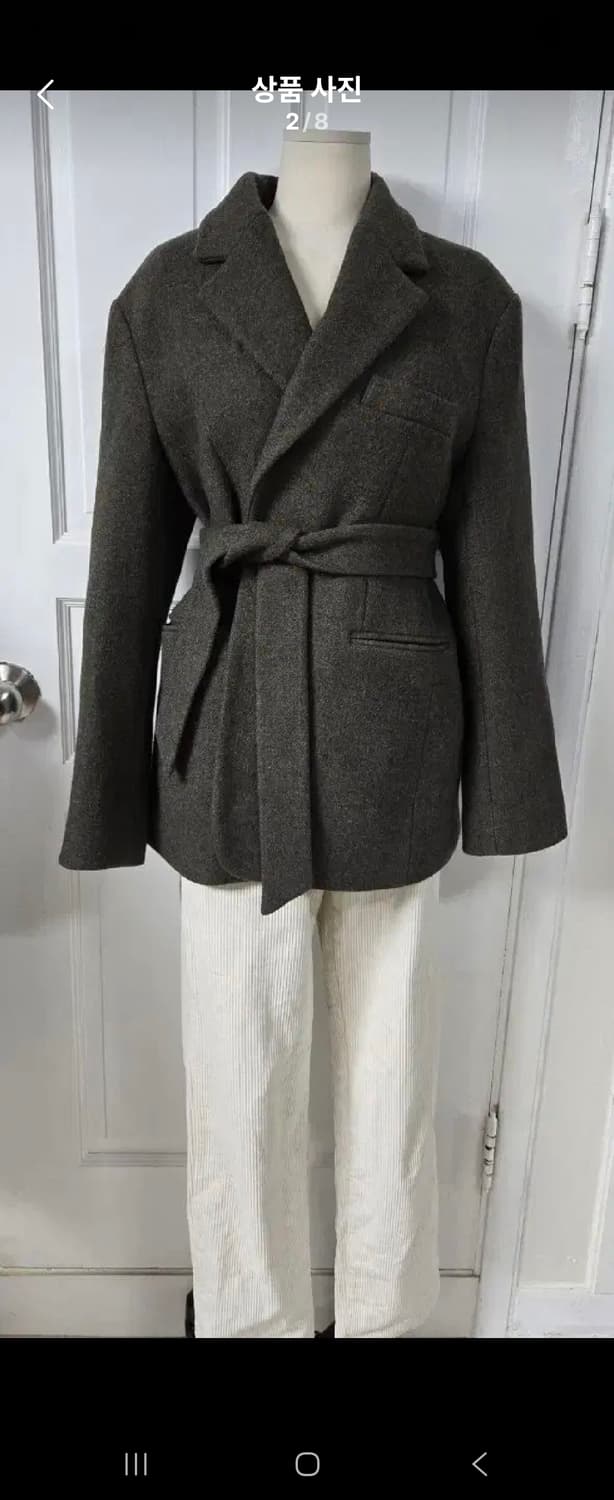 엘보른 벨티드 자켓 상품이미지2