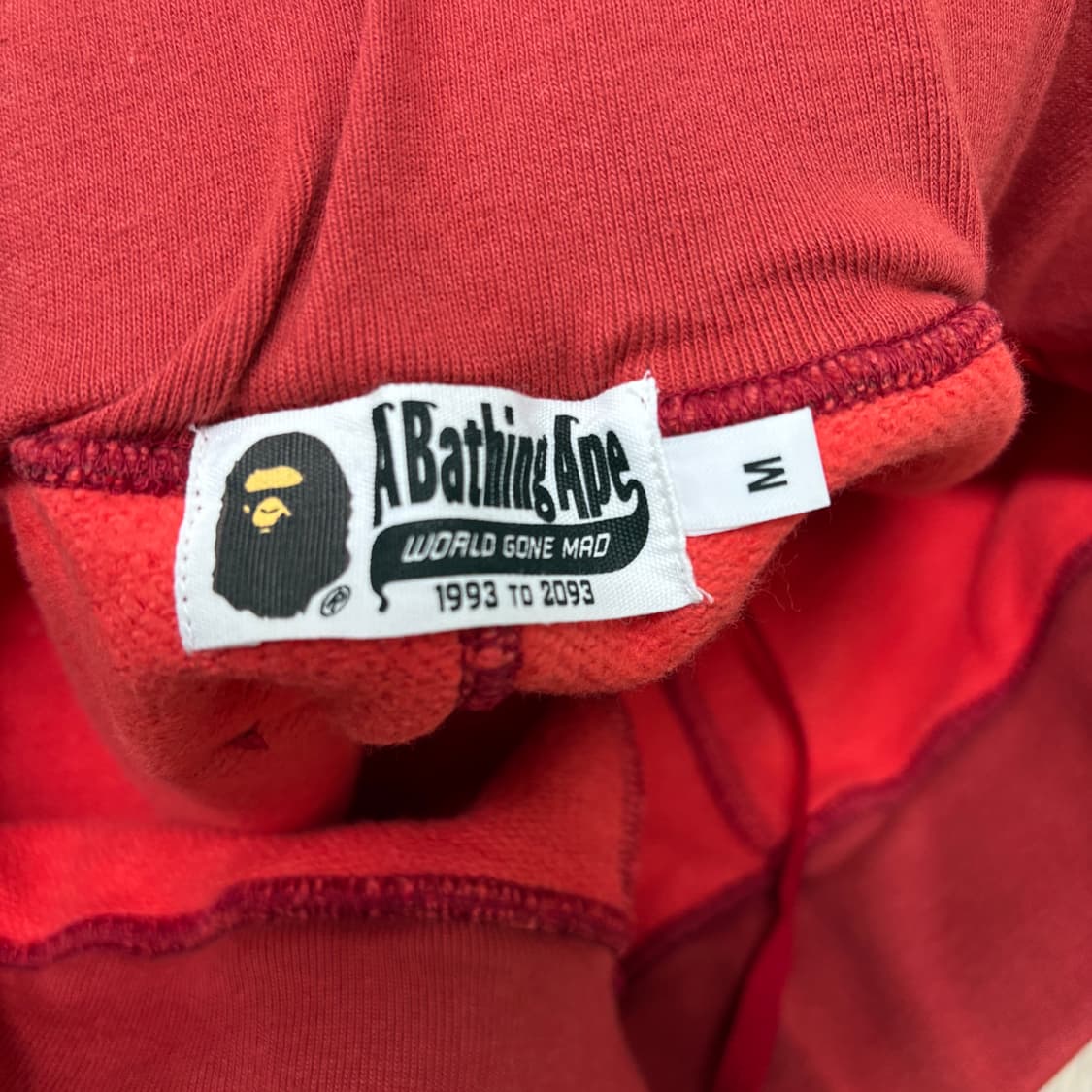 BAPE 레드 카모 반바지 상품이미지5