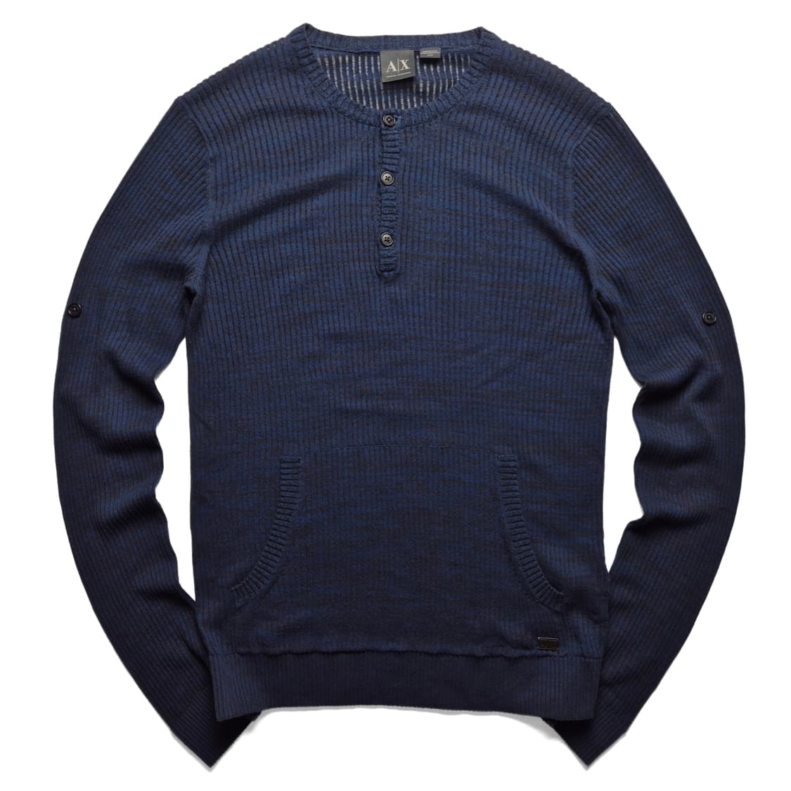 [M] 아르마니 익스체인지 헨리넥 코튼 니트 상품이미지1