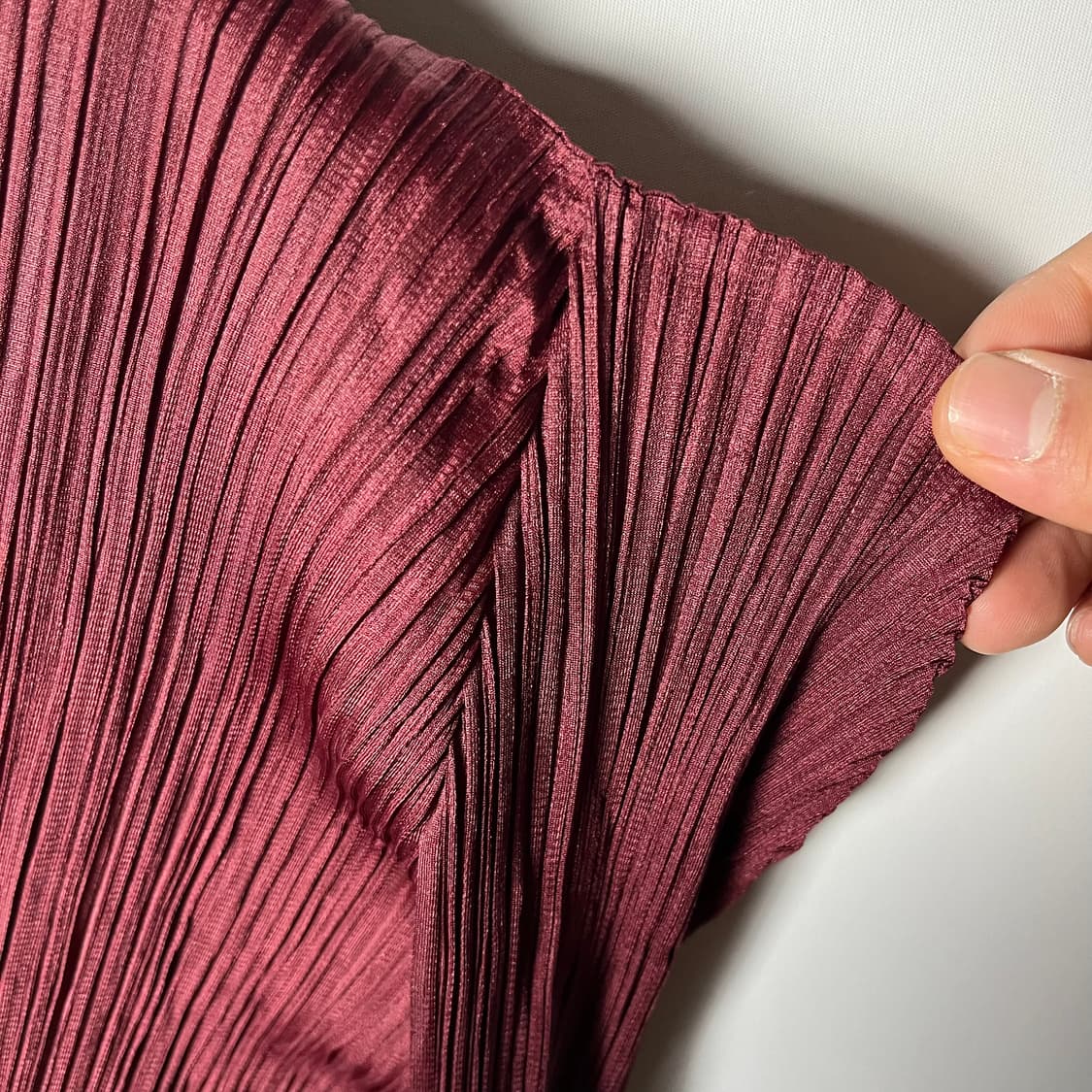 [Pleats Please] 08A/W 플리츠 플리즈 투톤 후디 집업 상품이미지5