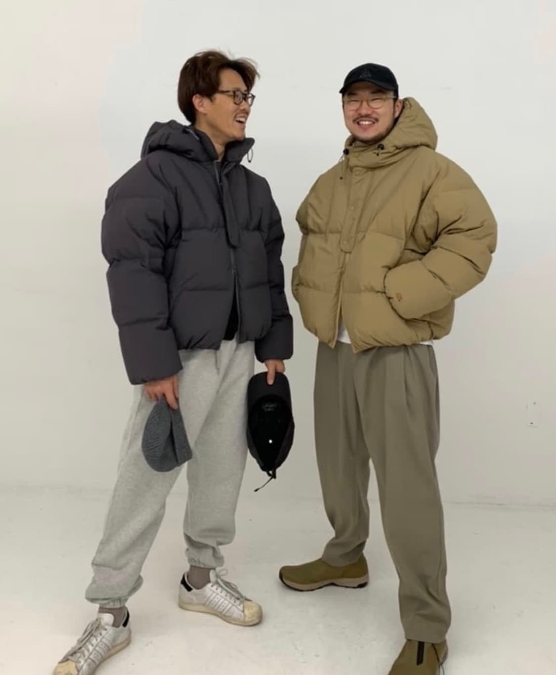 비헤비어 폴라베어 패딩 차콜 M 상품이미지1