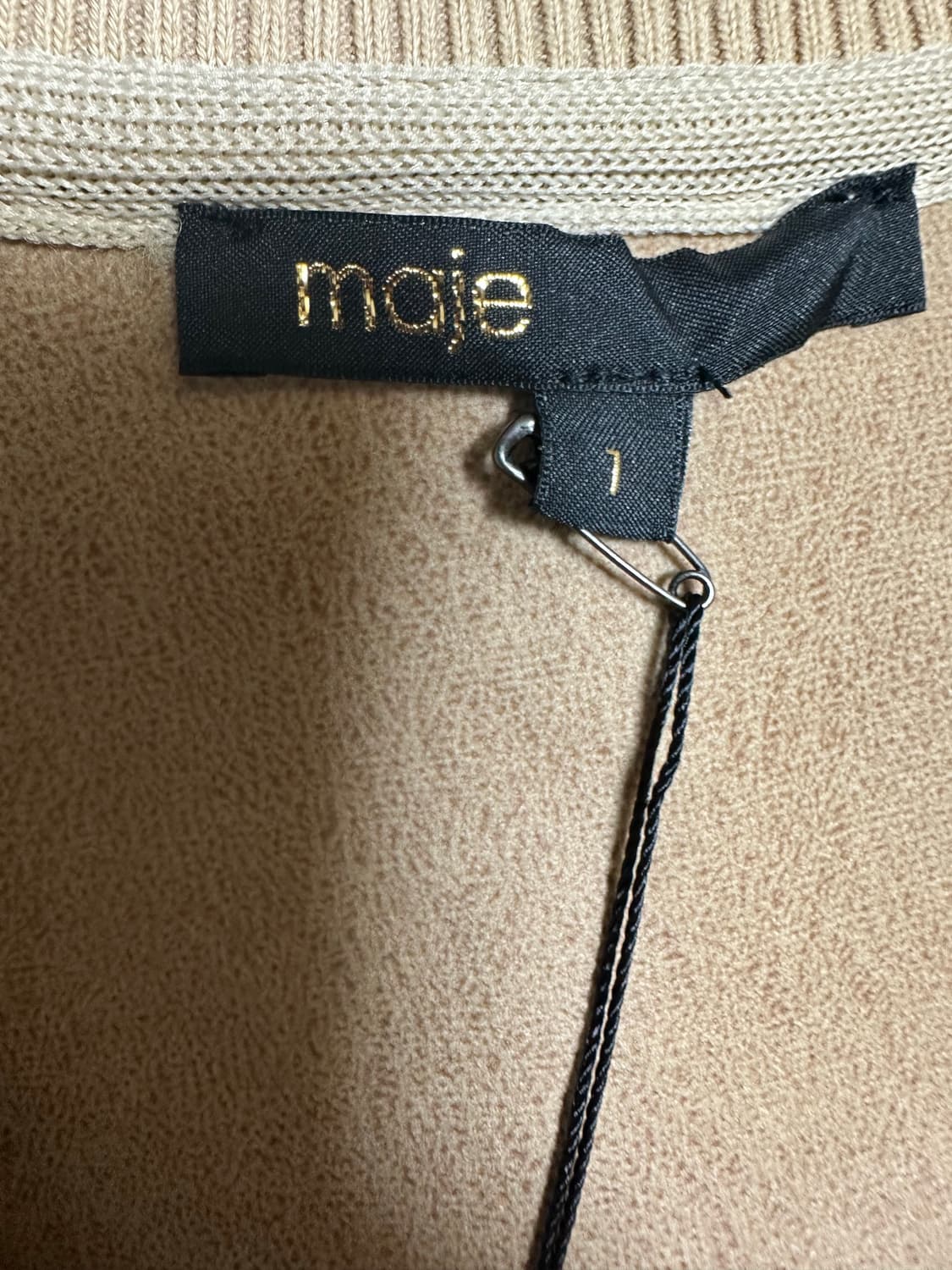 maje 마쥬 브라운 뽀글이 베스트 상품이미지7