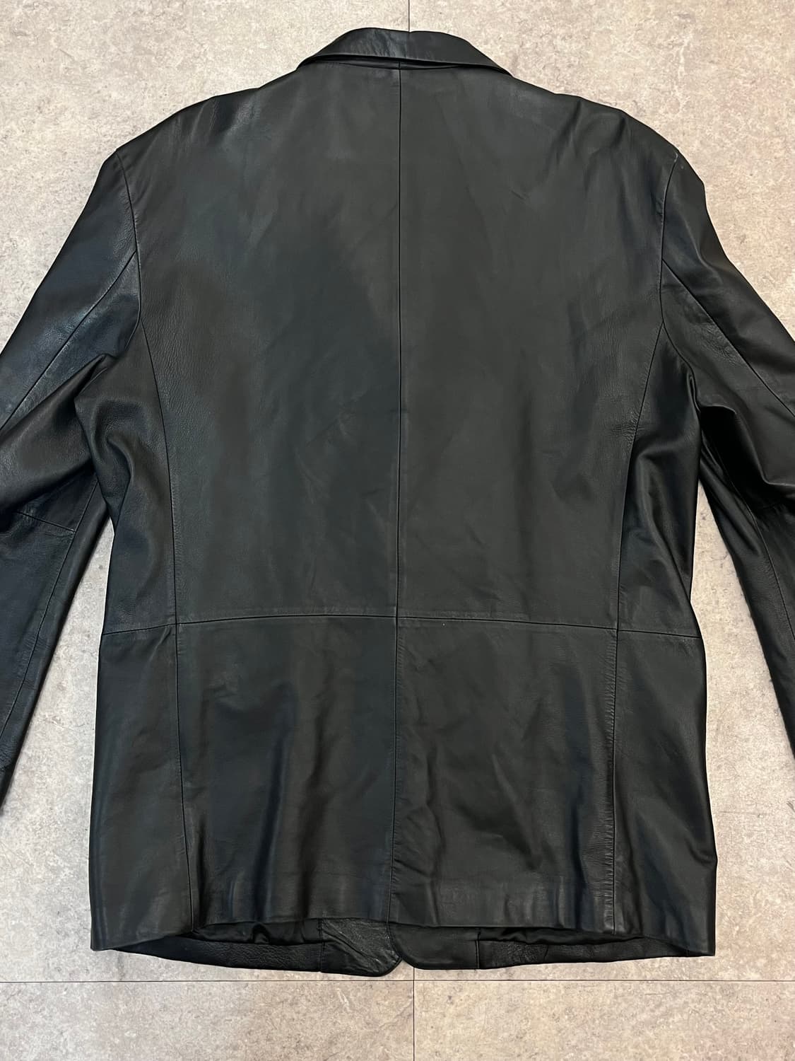 빈티지 양가죽 레더 자켓 블랙 105 #csz3956 상품이미지5