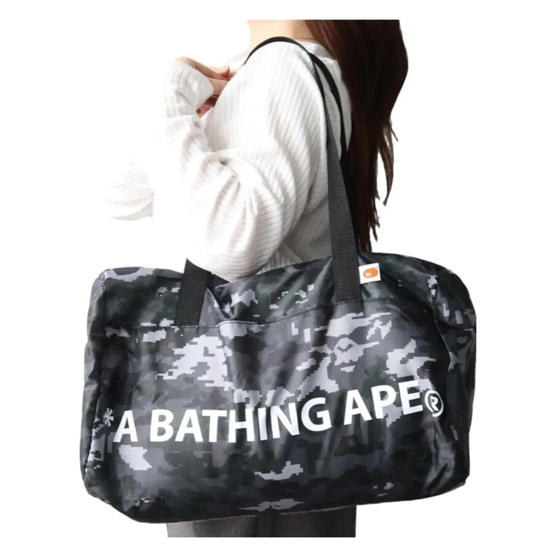잡지부록 베이프 디지털카모 더플백 가방 상품이미지6