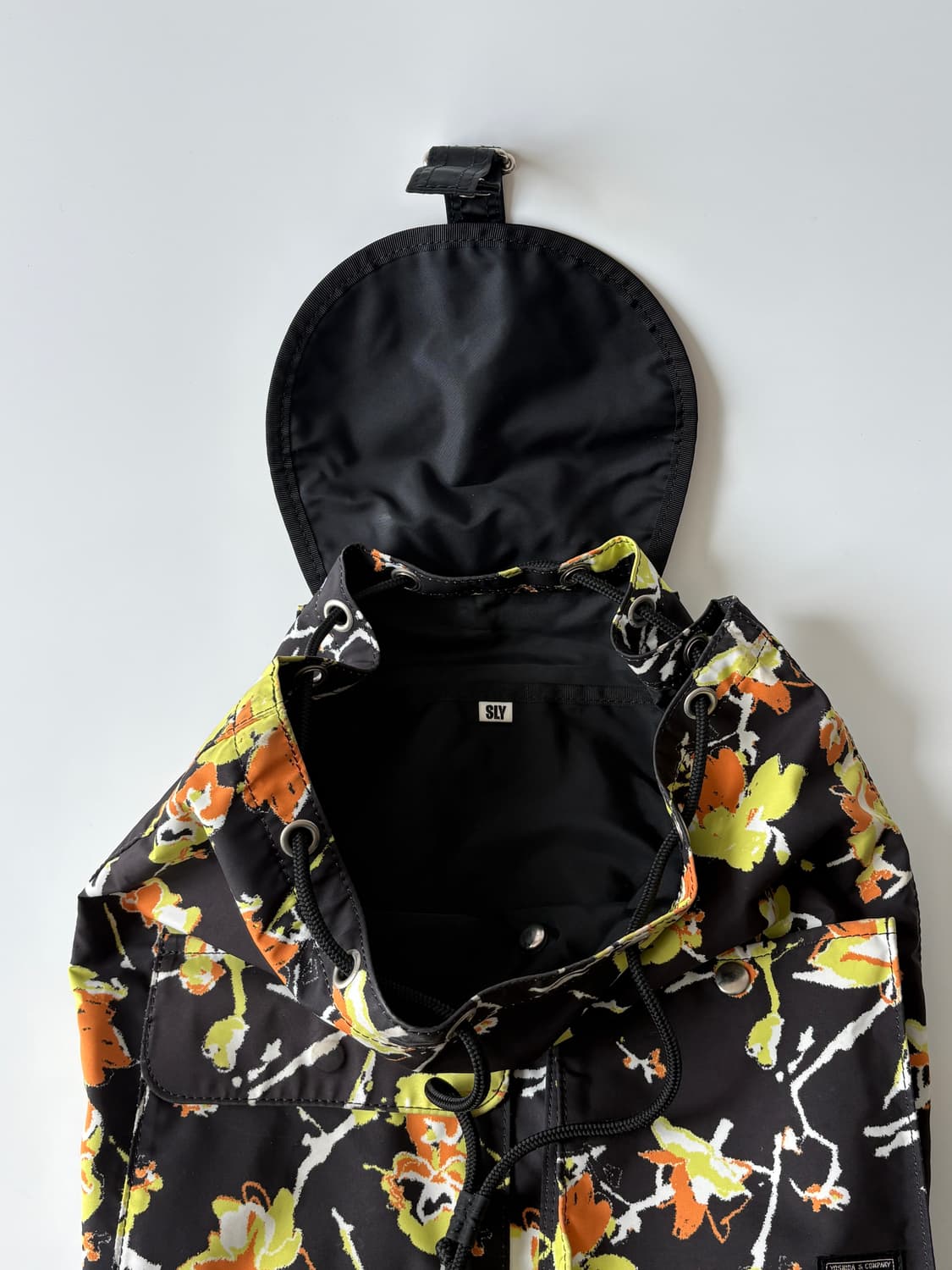 X SLY - Flower Rucksack (Black) 상품이미지7