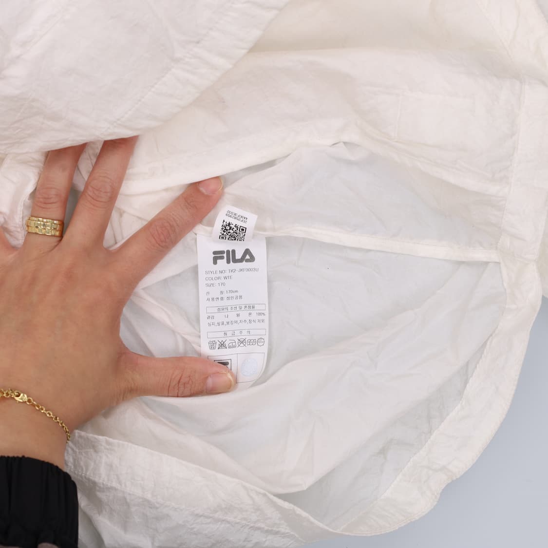 170 휠라 바람막이 자켓 0402H1 상품이미지4