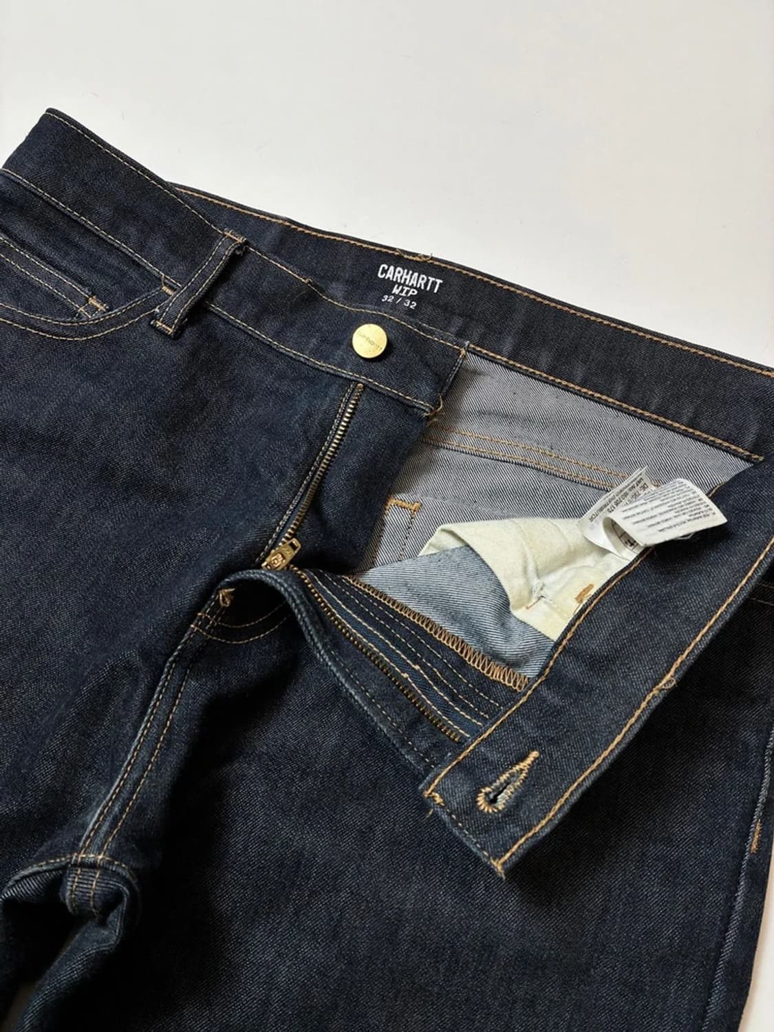 칼하트 다크 딥 블루 데님 팬츠 PN9341 상품이미지3