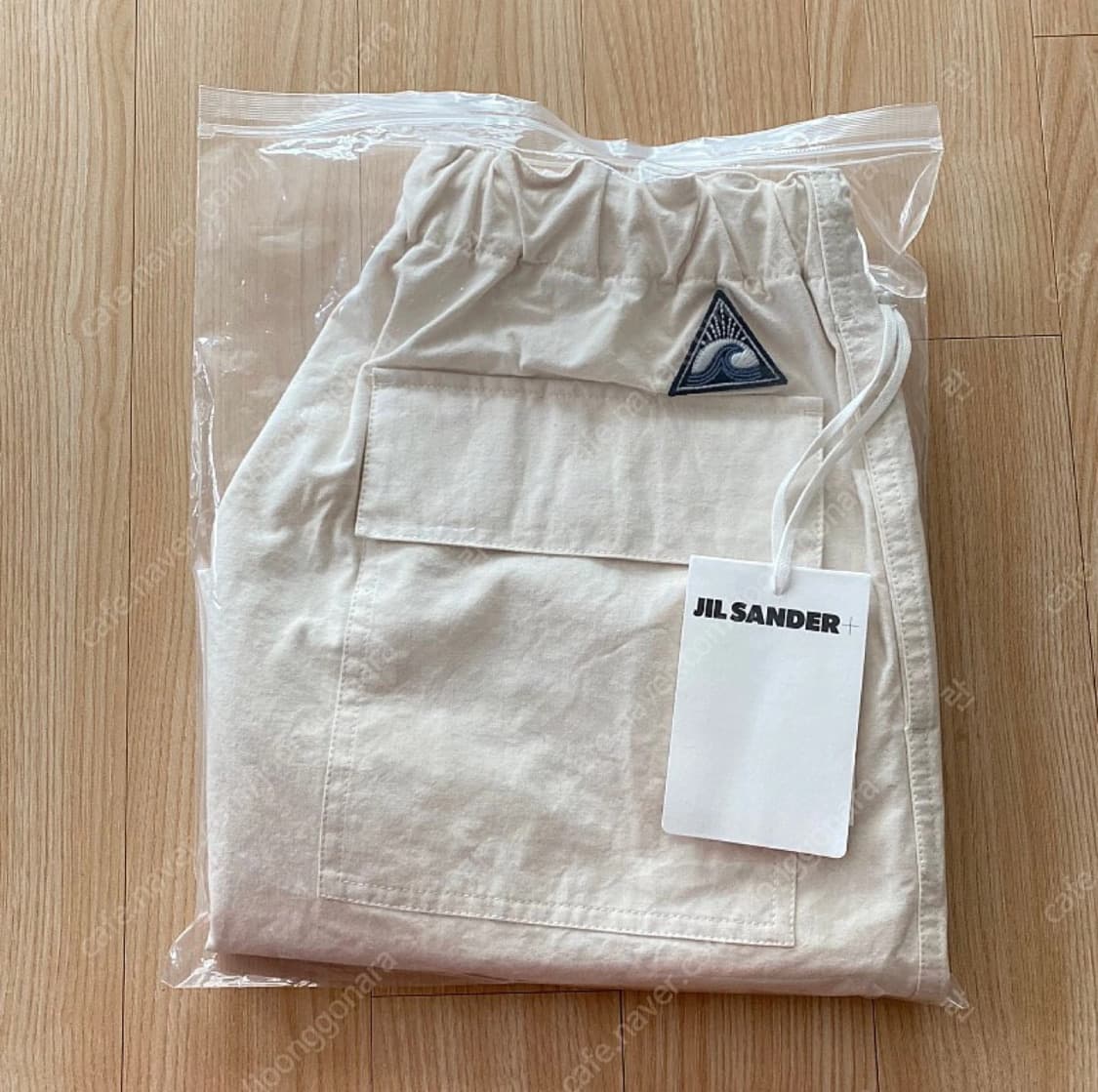 [미착용 새상품] JIL SANDER+ 질샌더 오가닉 코튼 화이트 쇼츠 상품이미지7