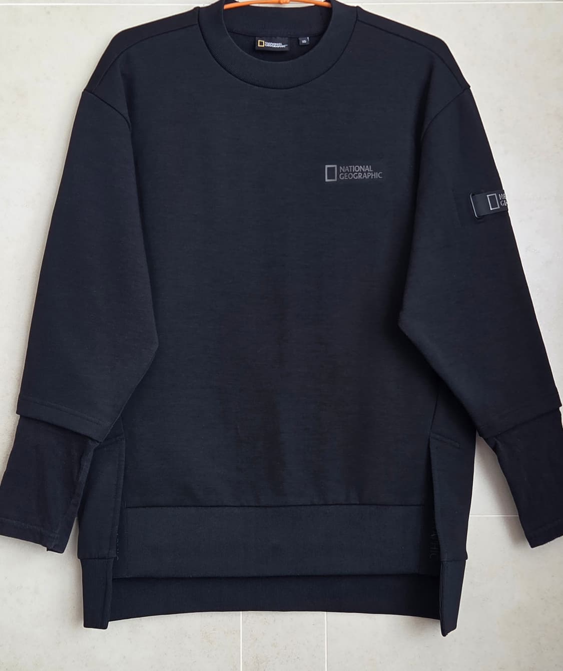 내셔널지오그래픽 백로고 맨투맨 85(XS) 택포
 상품이미지2