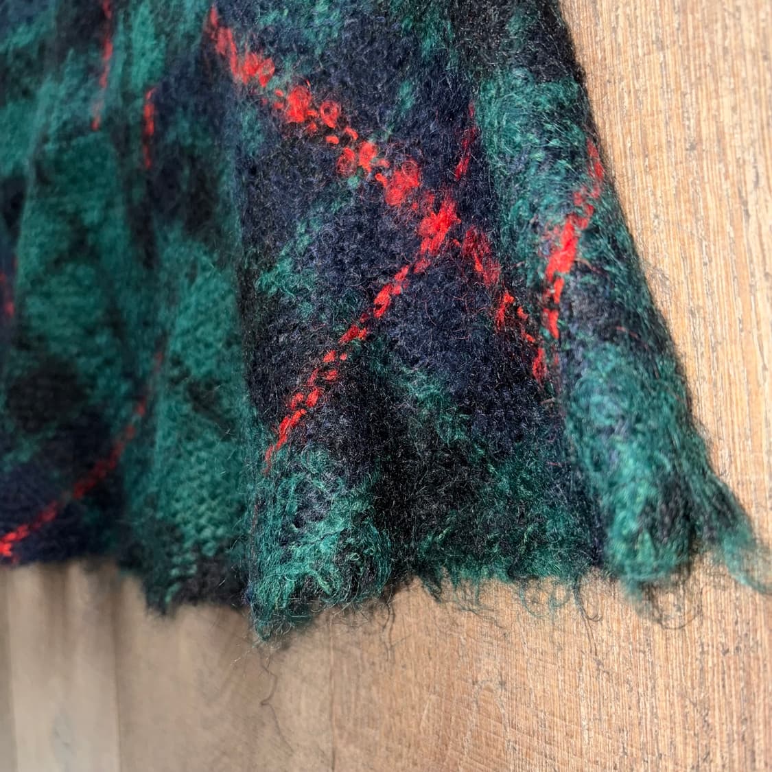 Boucle Check Flare Skirt 상품이미지6