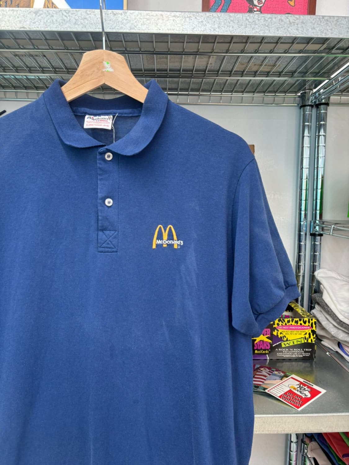 80s McDonald's Employee PK Shirt 상품이미지3