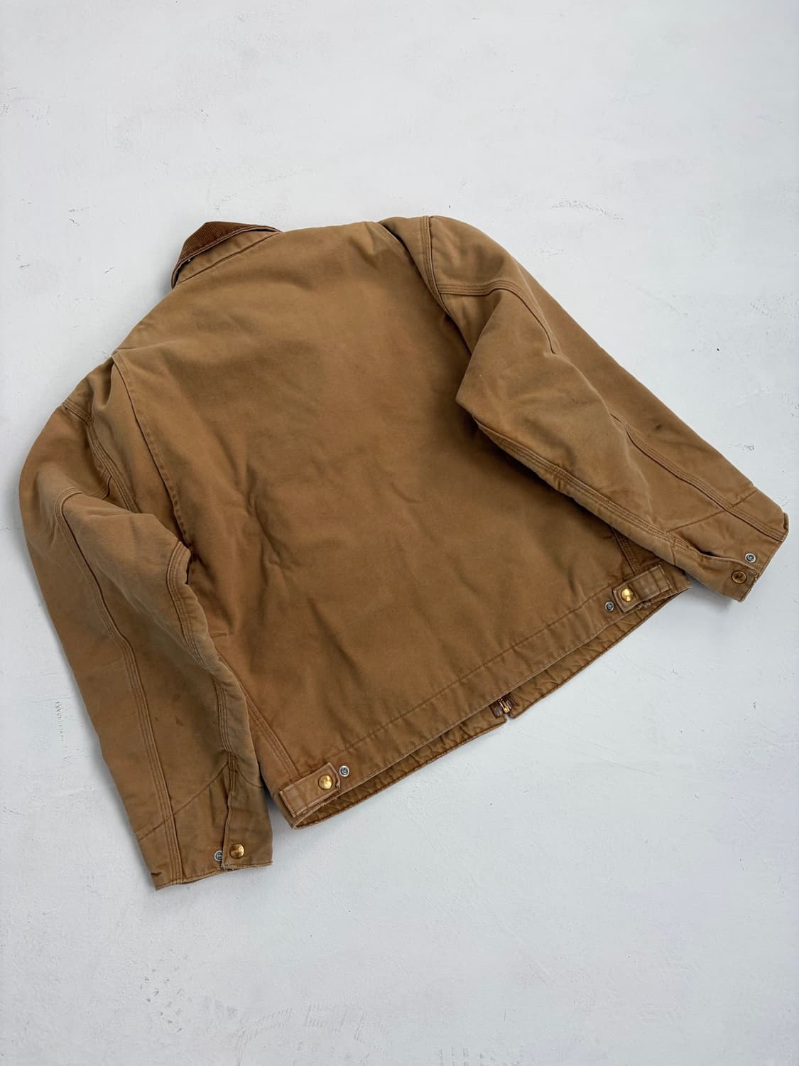 80s Carhartt Detroit Jacket (brown) 상품이미지2