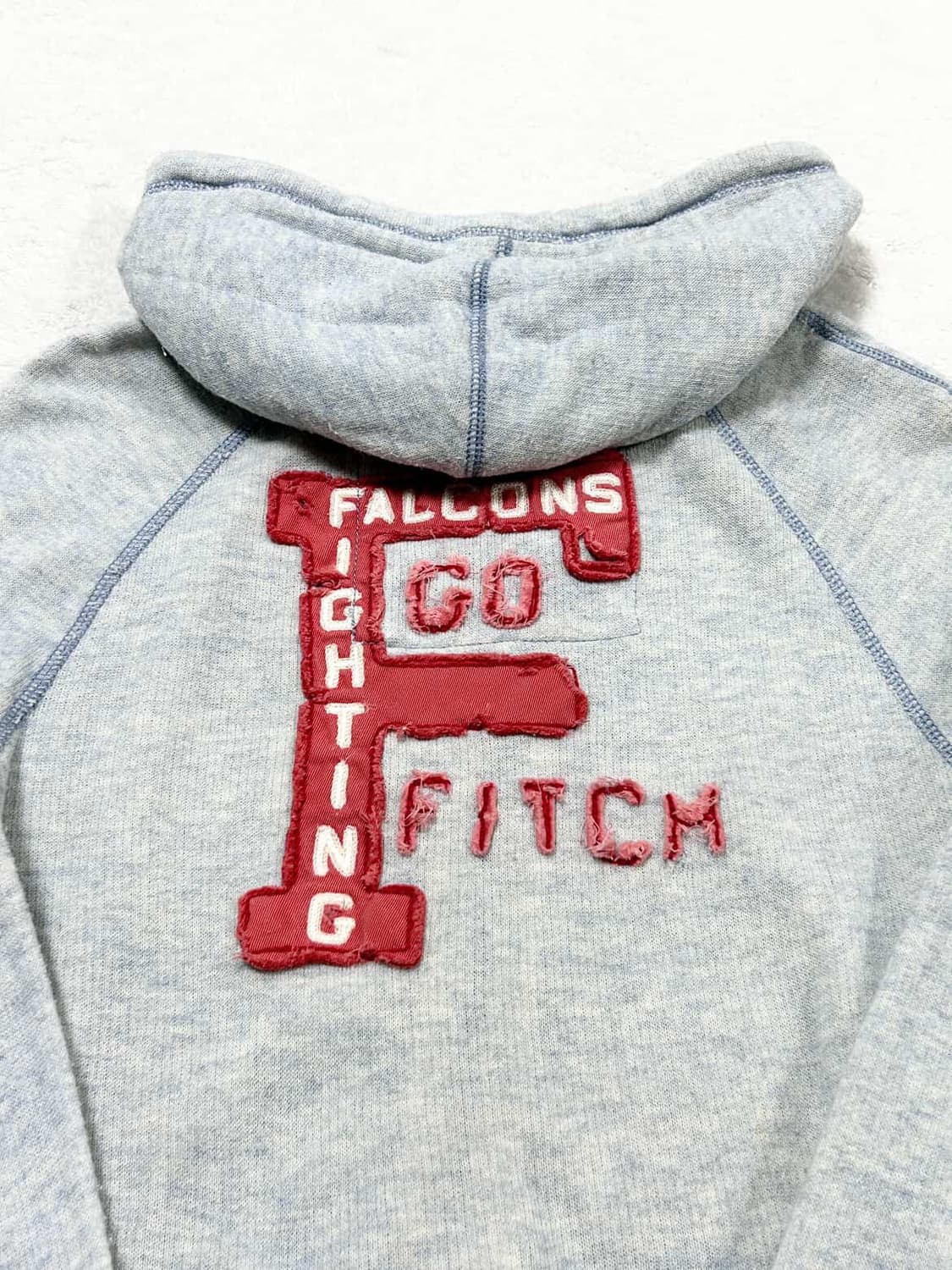 아베크롬비 뮤트하늘 백로고 투웨이 후드집업 상품이미지7