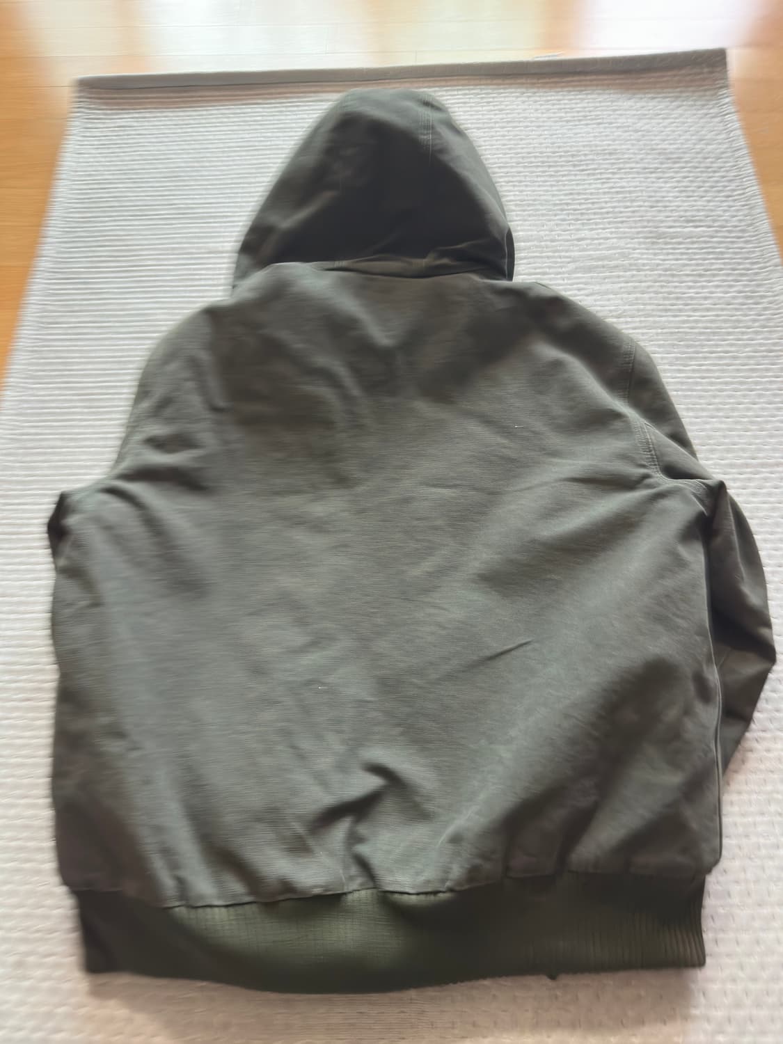 [L] 칼하트 j130 샌드스톤 덕 액티브 자켓 모스 상품이미지2