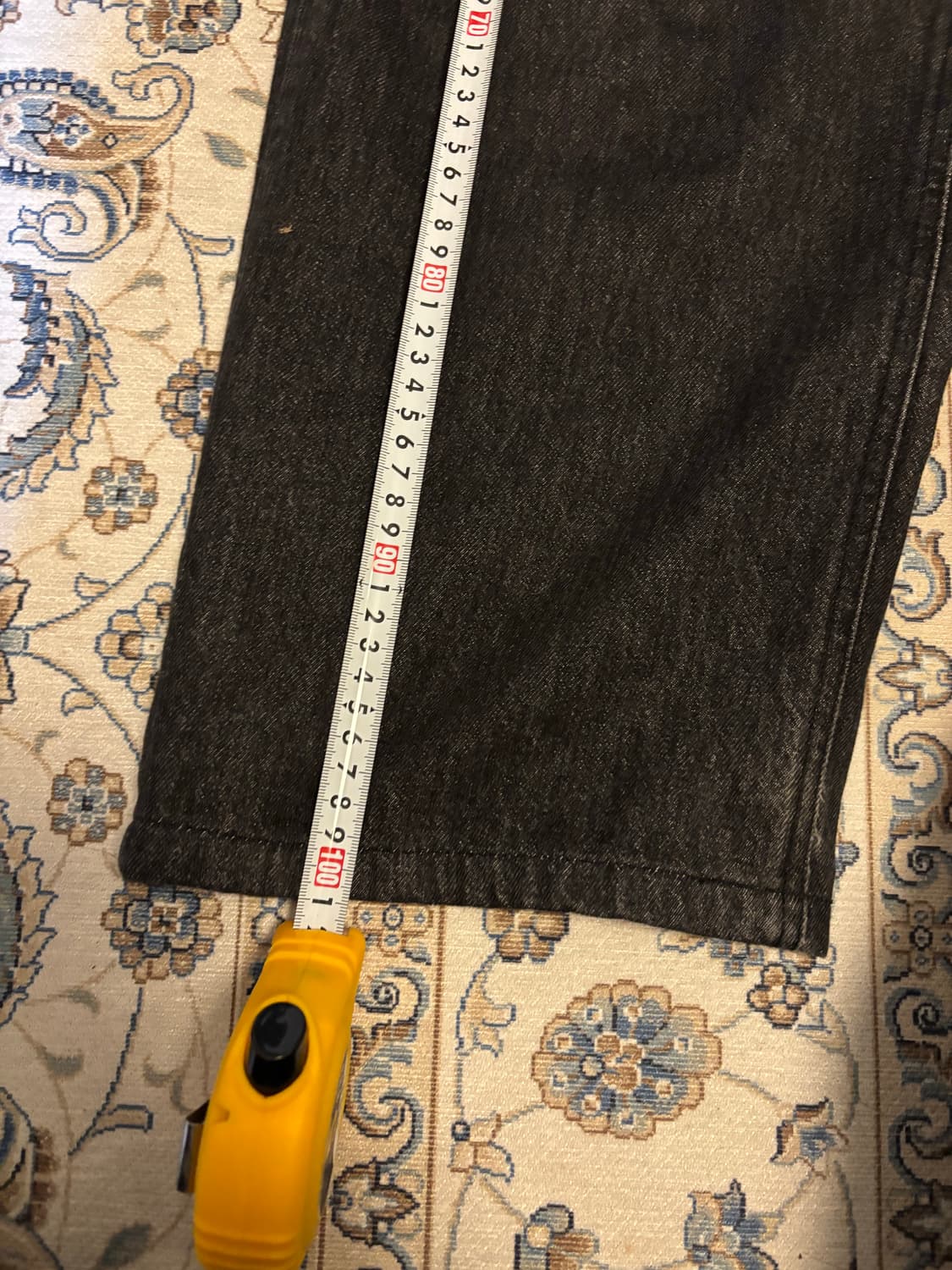 유스랩 와이드 데님 팬츠 moon 상품이미지7