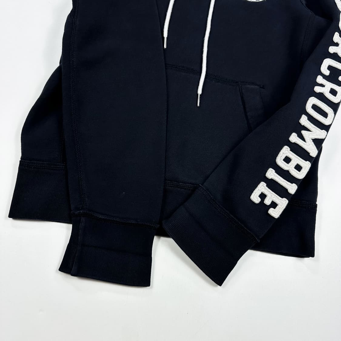 아베크롬비 og y2k 여성 베이직 후드티 네이비 여성S 상품이미지4