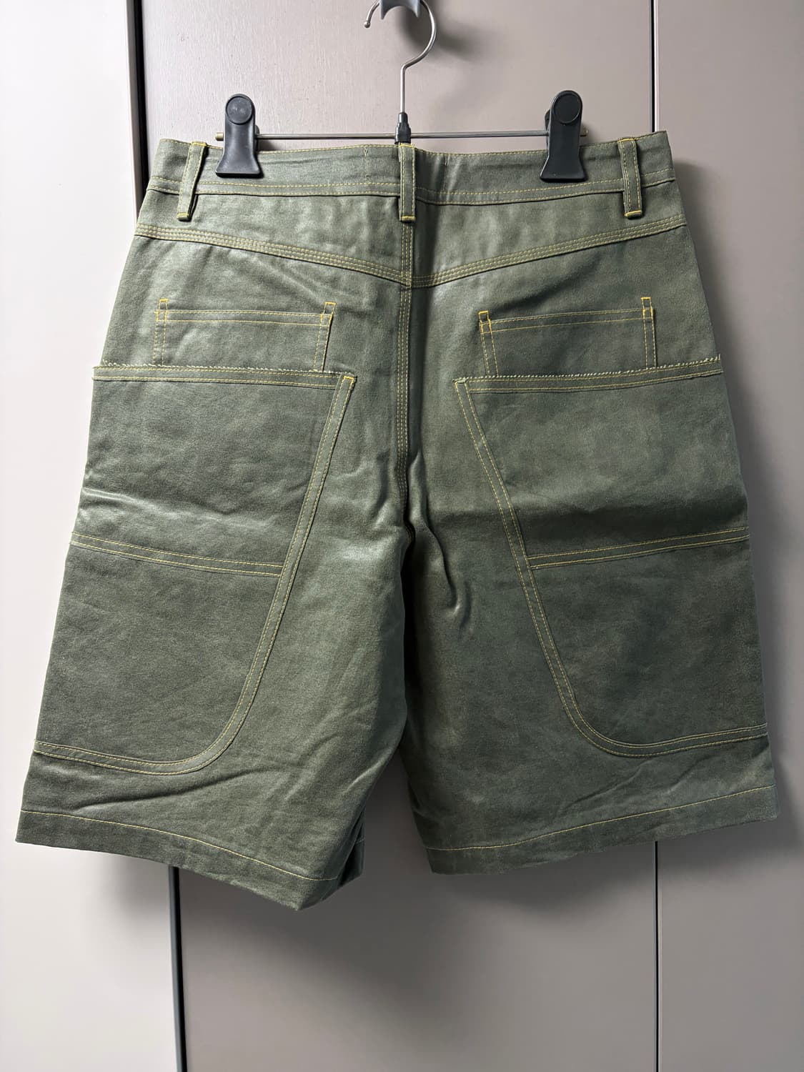 앤더슨벨 웨이브 포 레더 쇼츠 apa640m(KHAKI) 44사이즈 상품이미지2