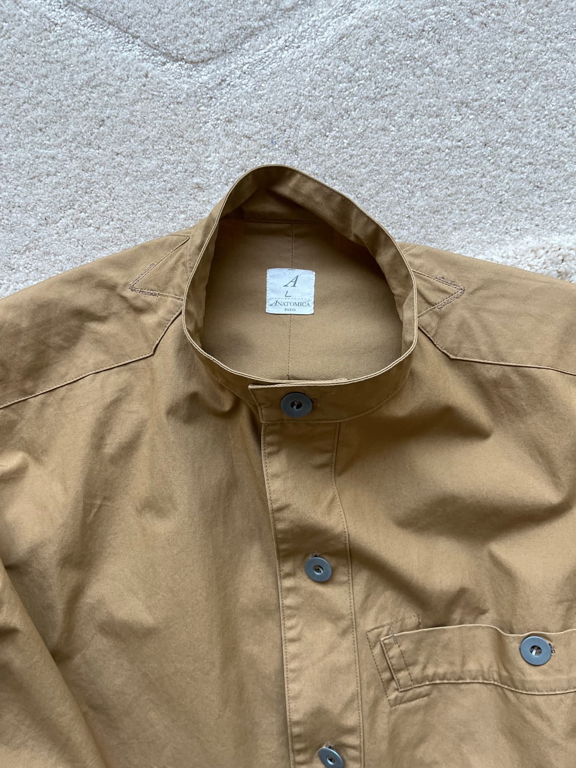 아나토미카 프렌치 밀리터리 왁스 셔츠 자켓 (105) 상품이미지3