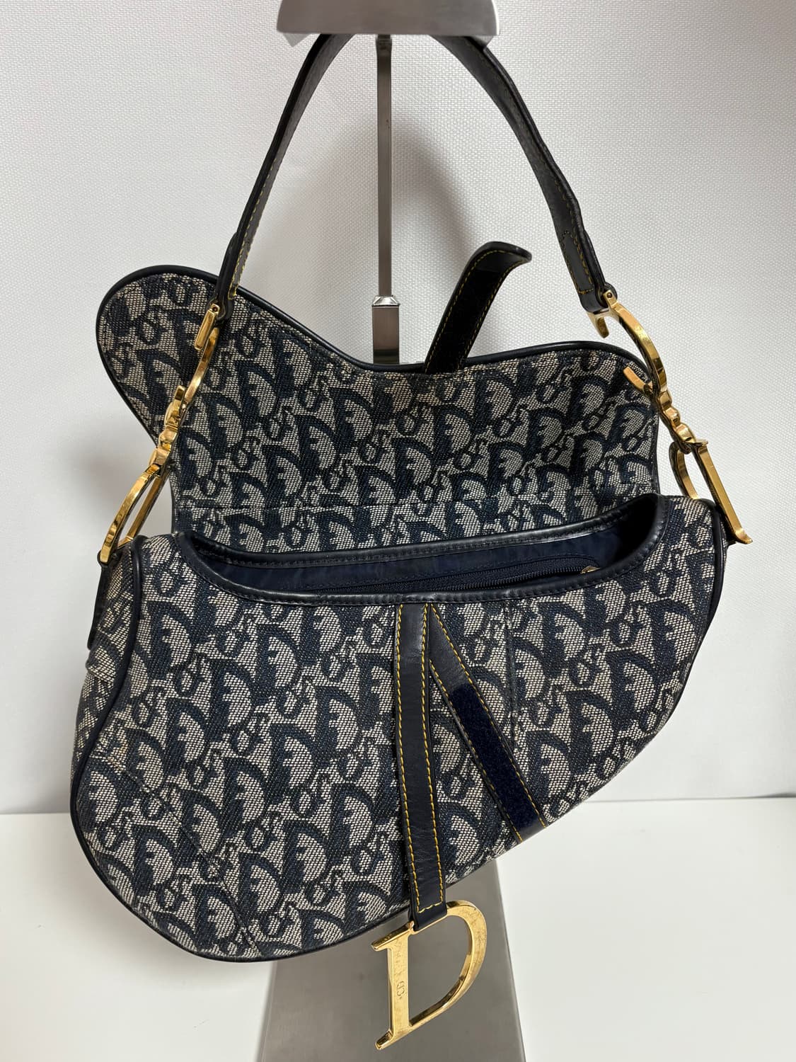 디올 오블리크 새들백 금장 상품이미지6