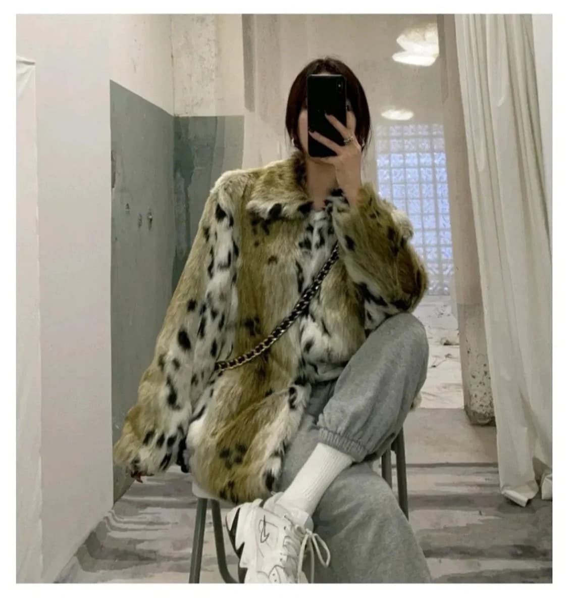 호피퍼자켓 상품이미지2