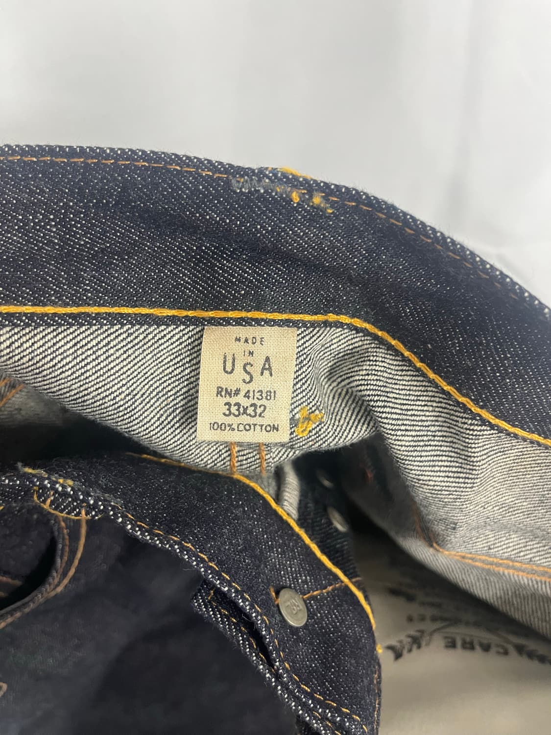 RRL 더블알엘 셀비지데님 33x32 상품이미지5