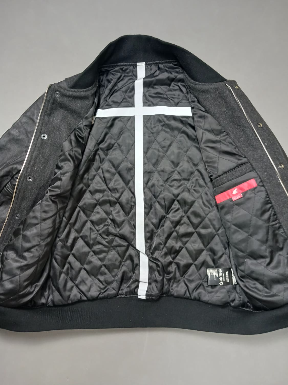 [L] 와이플러스세븐 pss9 Arise 스타디움 자켓 그레이 상품이미지5