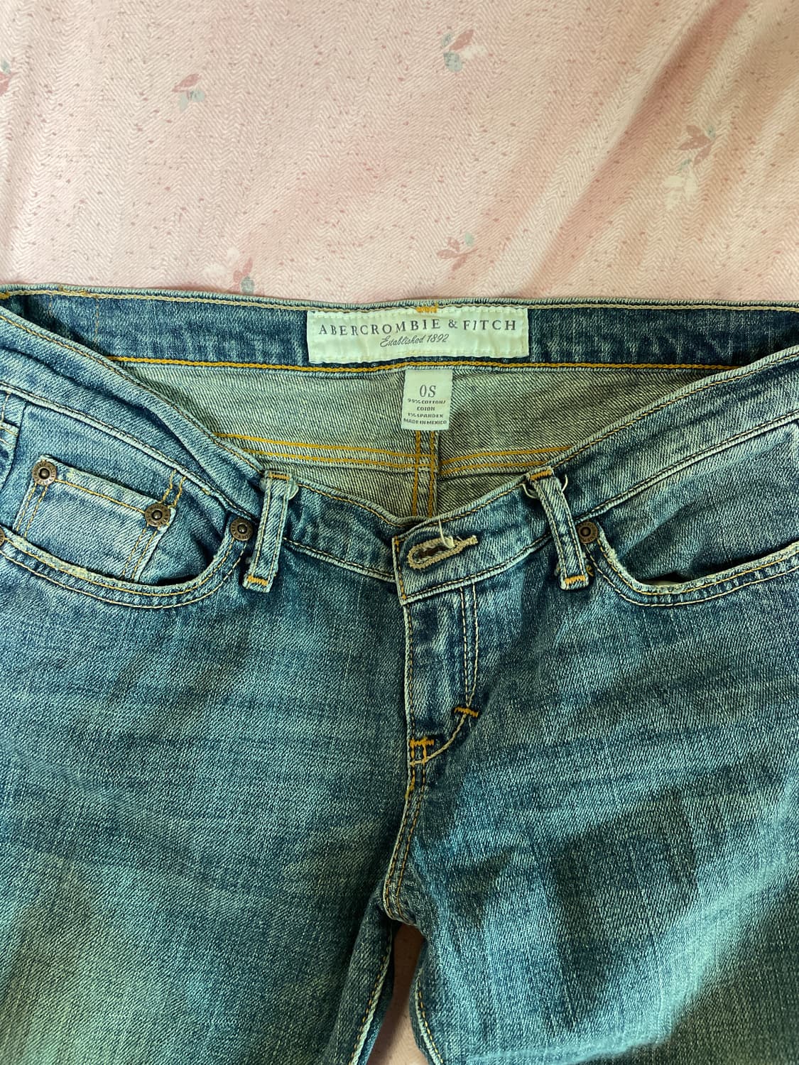 아베크롬비 로우라이즈 부츠컷데님 상품이미지3