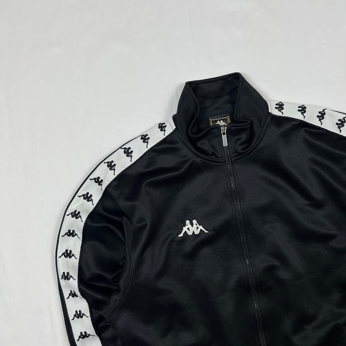 90’s 카파 kappa 사이드라인 로고 져지 트랙자켓 상품이미지2