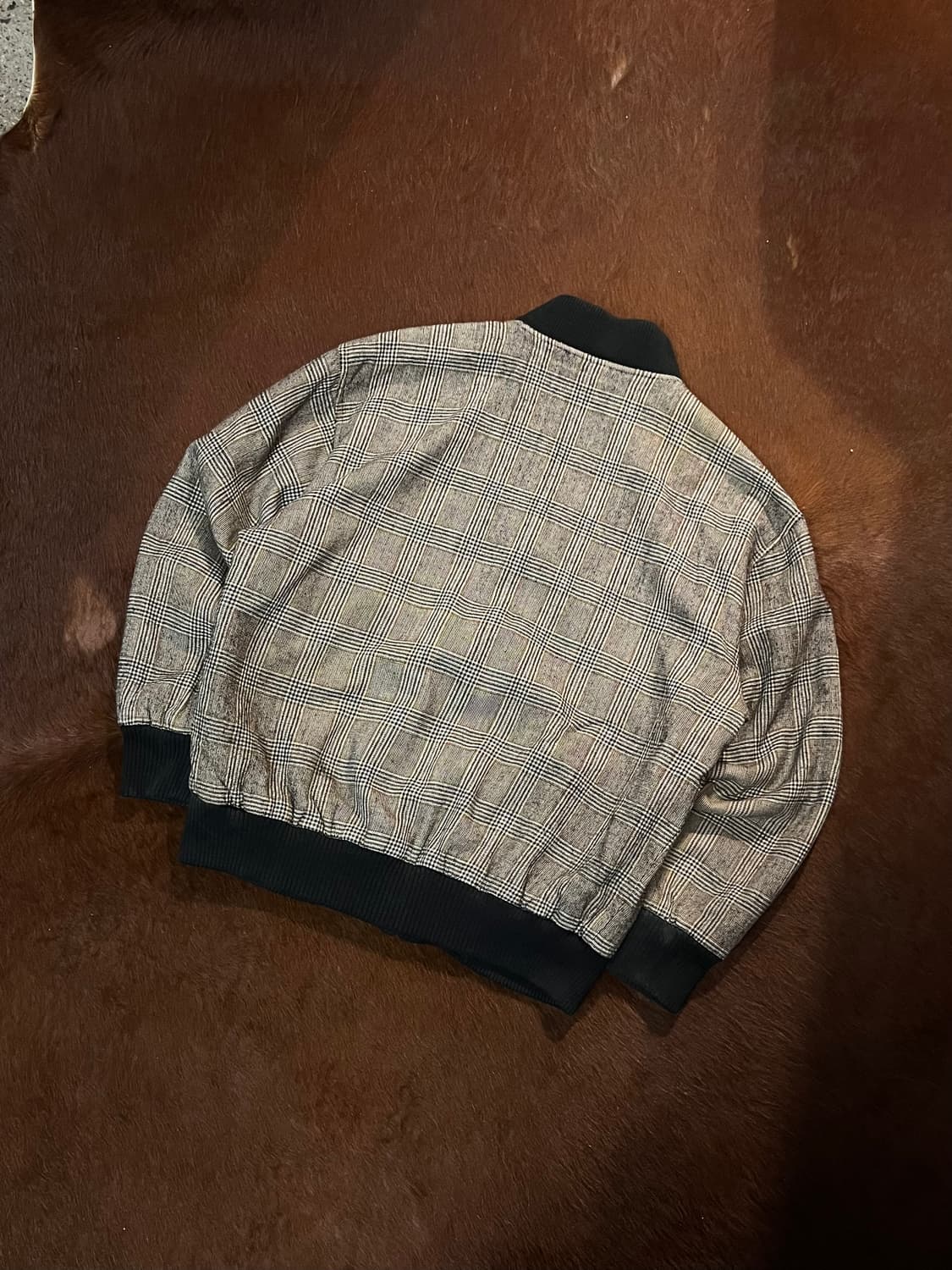 라코스테 리버시블 체크 블루종 상품이미지4