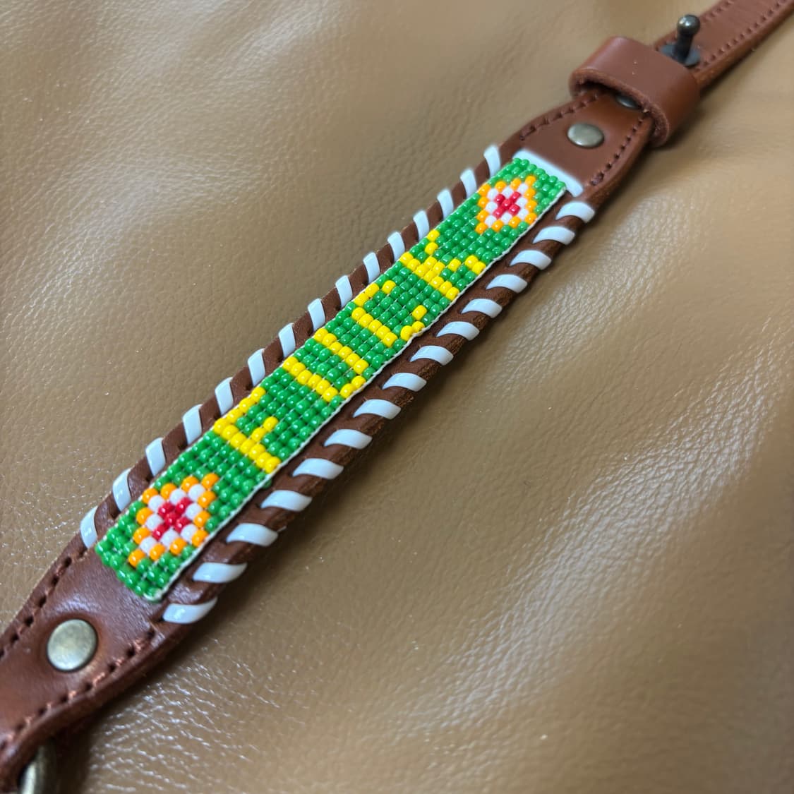 히스테릭글래머 팔찌 퍽 비즈 레더 상품이미지4