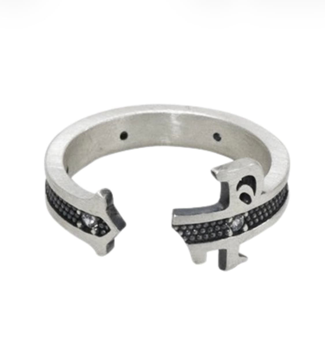 [17호] 폴리테루 925 실버 링 001 심볼 P 상품이미지1