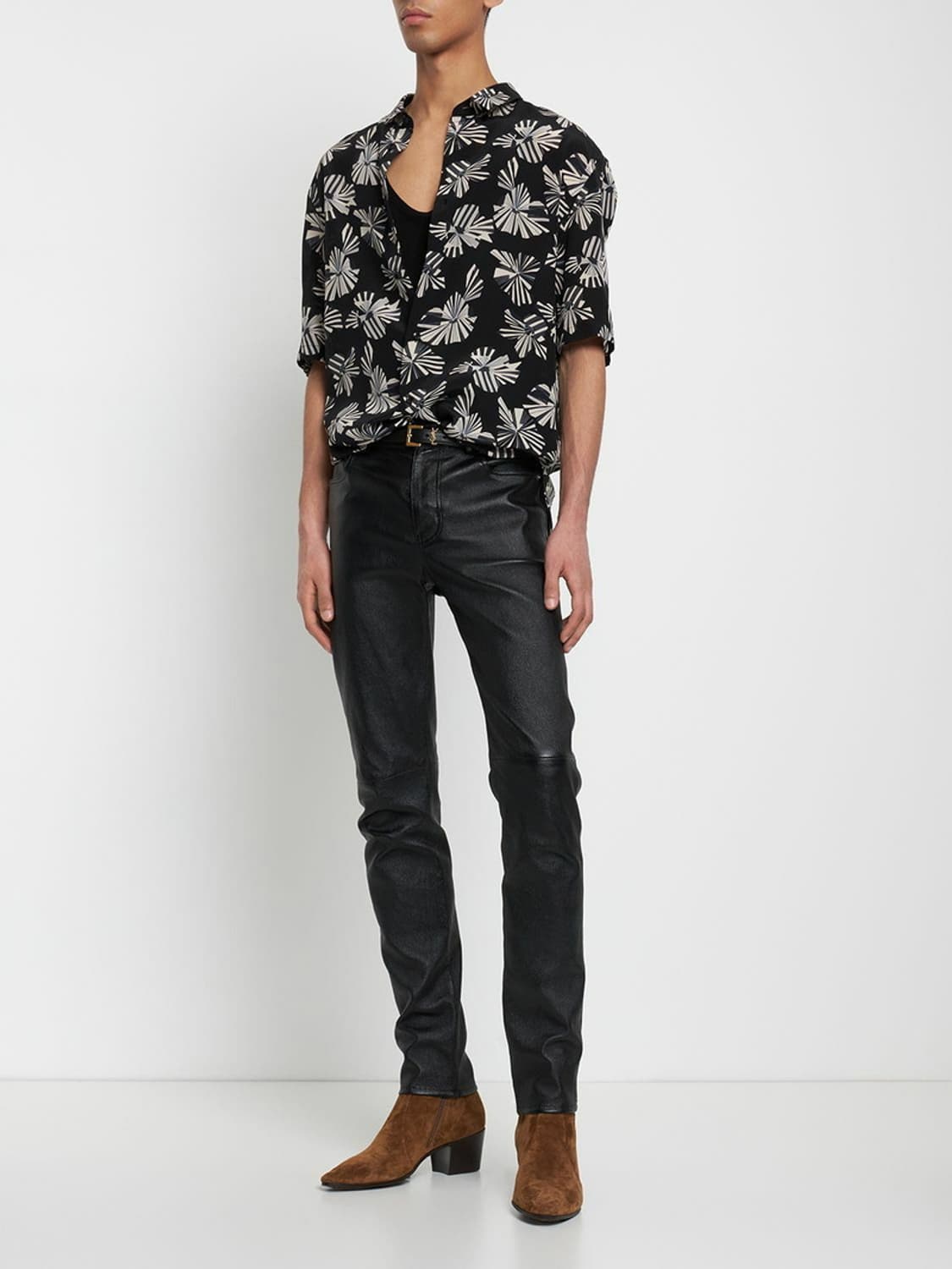 [BTS 정국님 착용] 생로랑 22ss 오리가미 실크 셔츠 상품이미지1