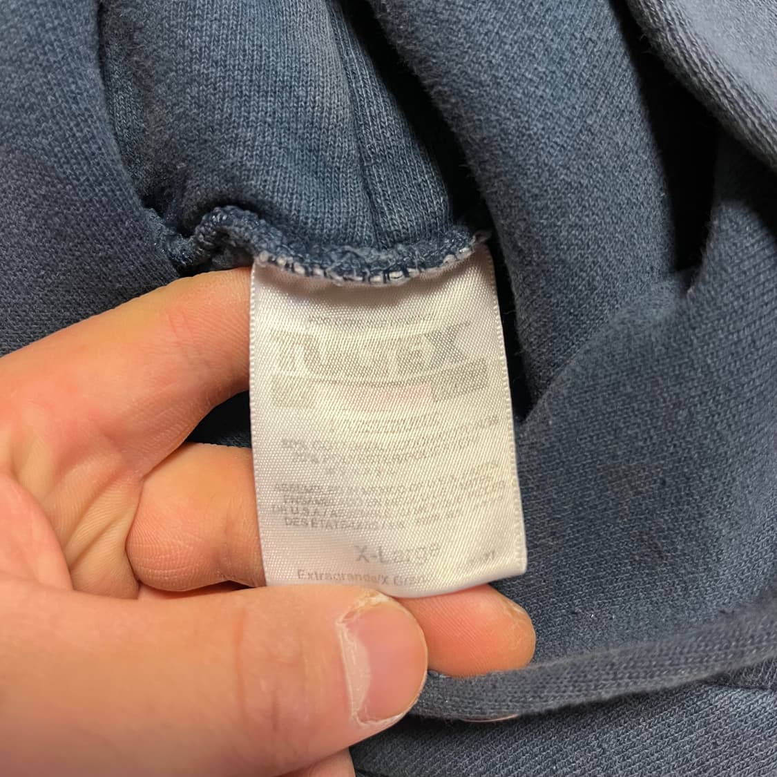 [L] 90s 빈티지 Tultex 디스트레스드 후디 상품이미지6