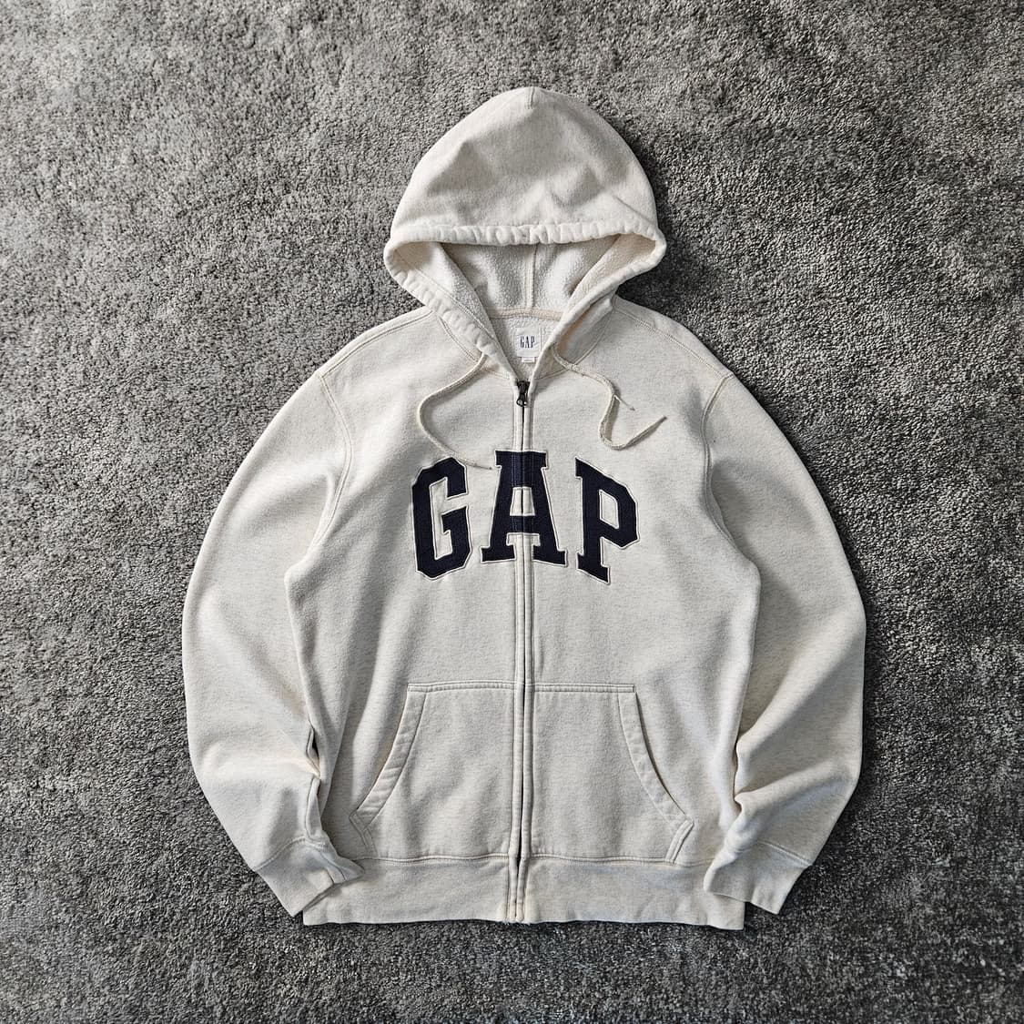 [무료배송] GAP 로고 후드 집업 상품이미지1