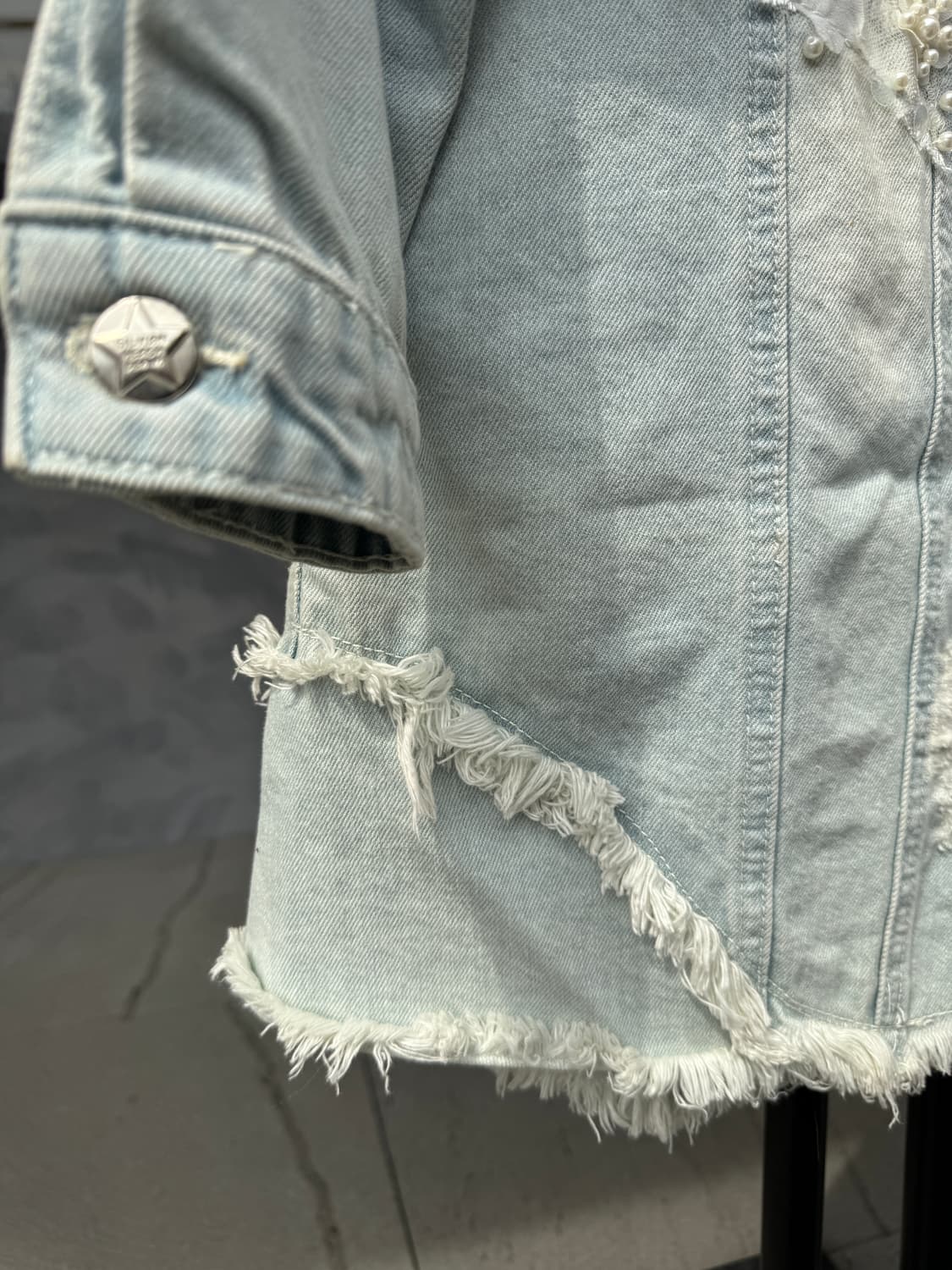 새상품 컨디션Silvian Heach 데님 자켓 원피스XXS(44사이즈) 상품이미지2