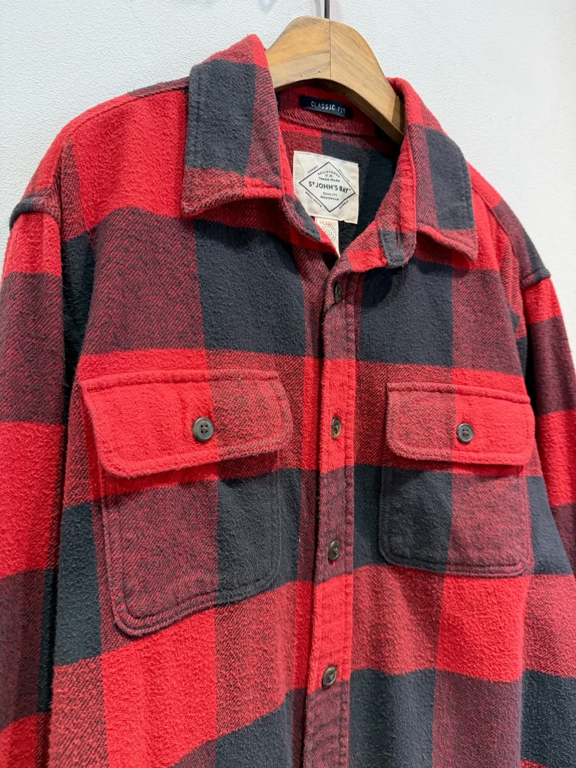 St. John's Bay 플란넬 셔츠 상품이미지3