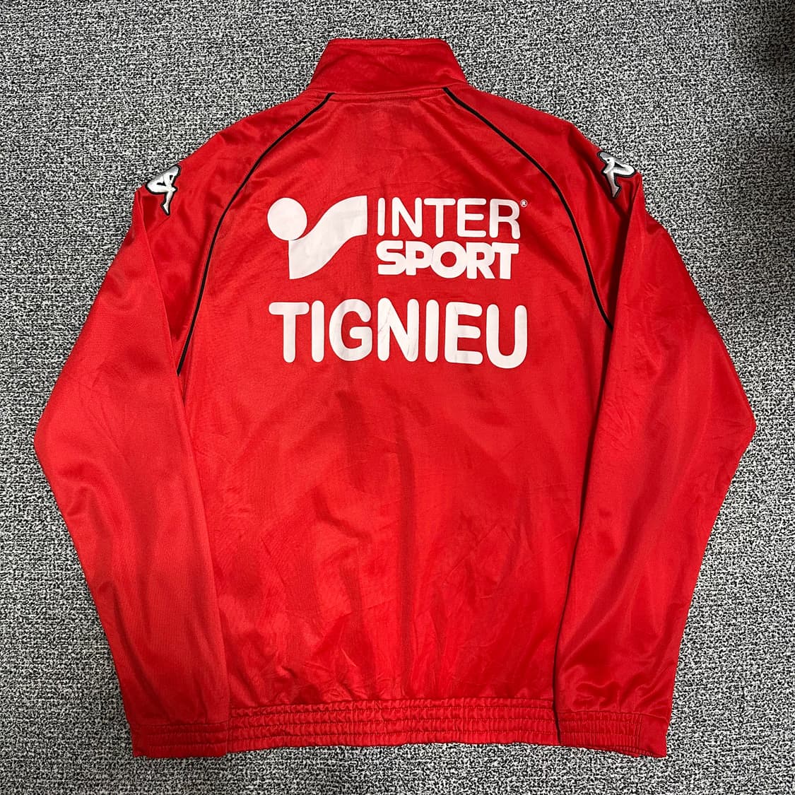 (XL) 카파 올드스쿨 레드 트랙탑 져지 상품이미지4