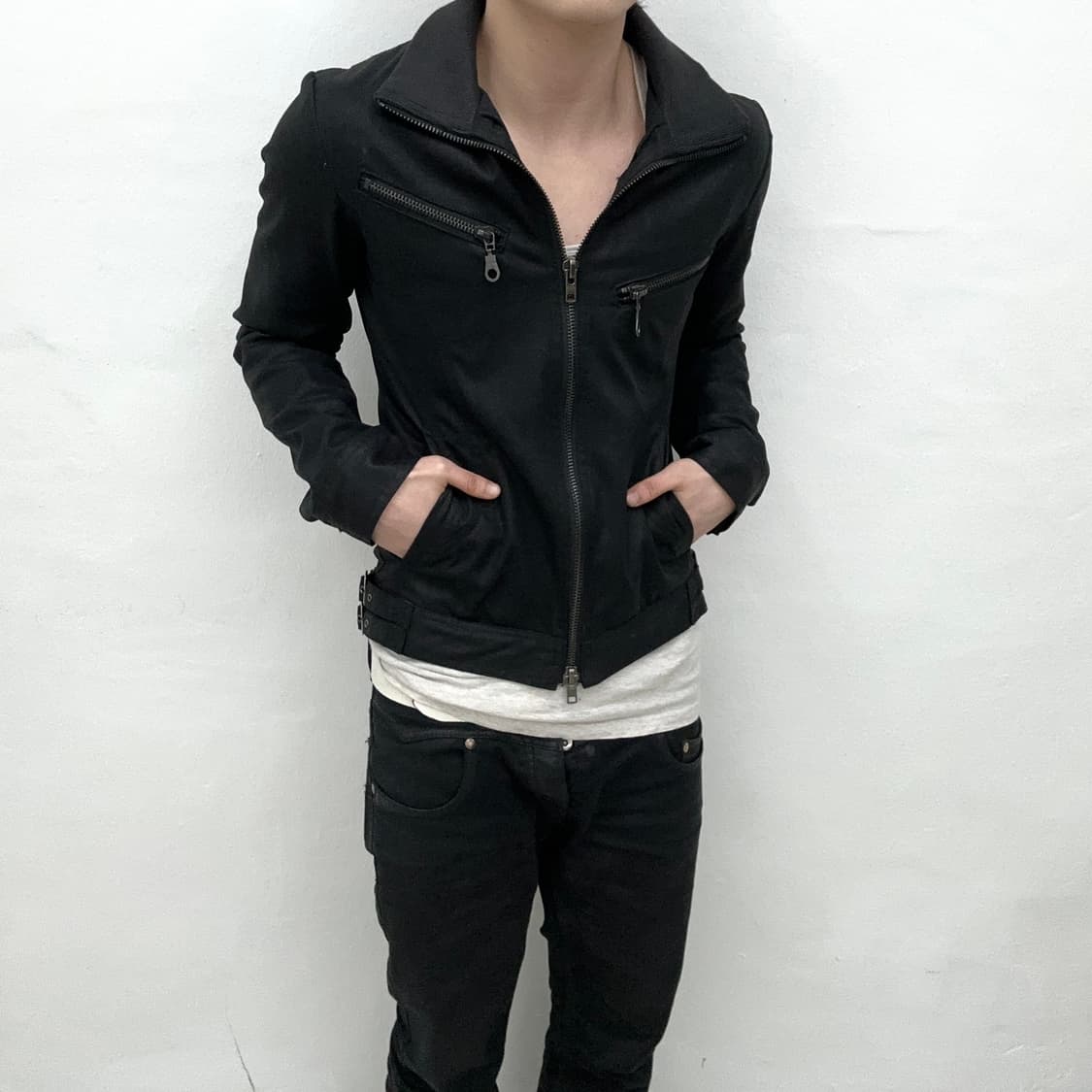  Civarize coated rider jacket 상품이미지3