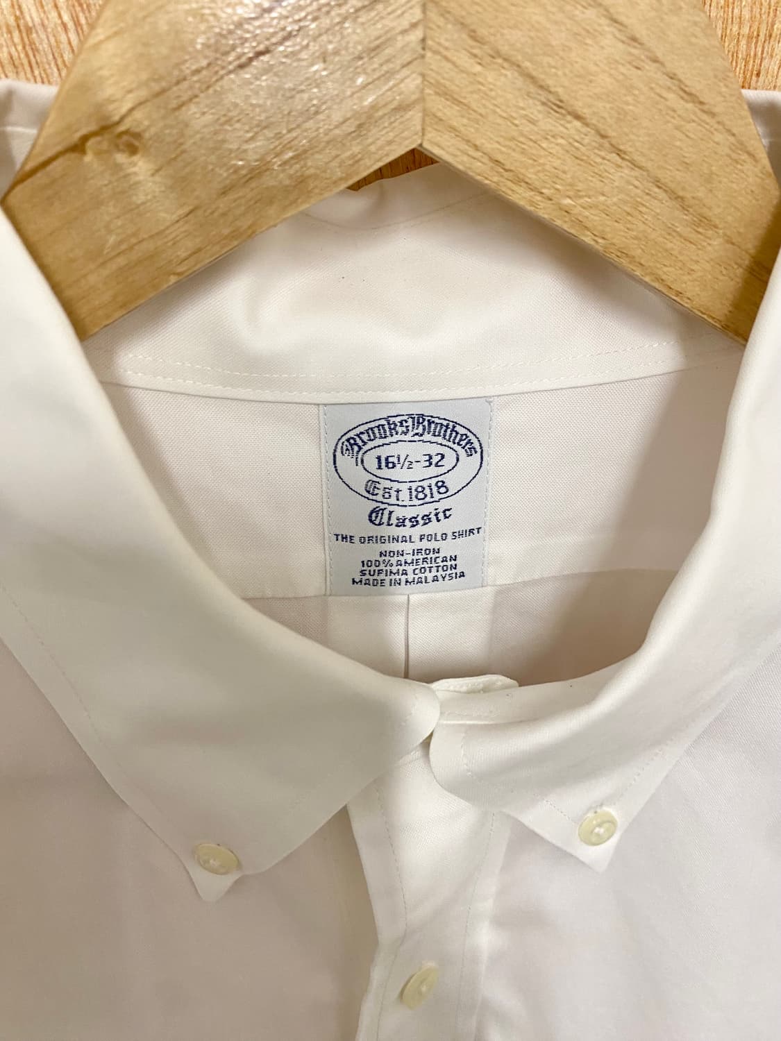 BROOKS BROTHERS white shirt 화이트 셔츠 상품이미지8