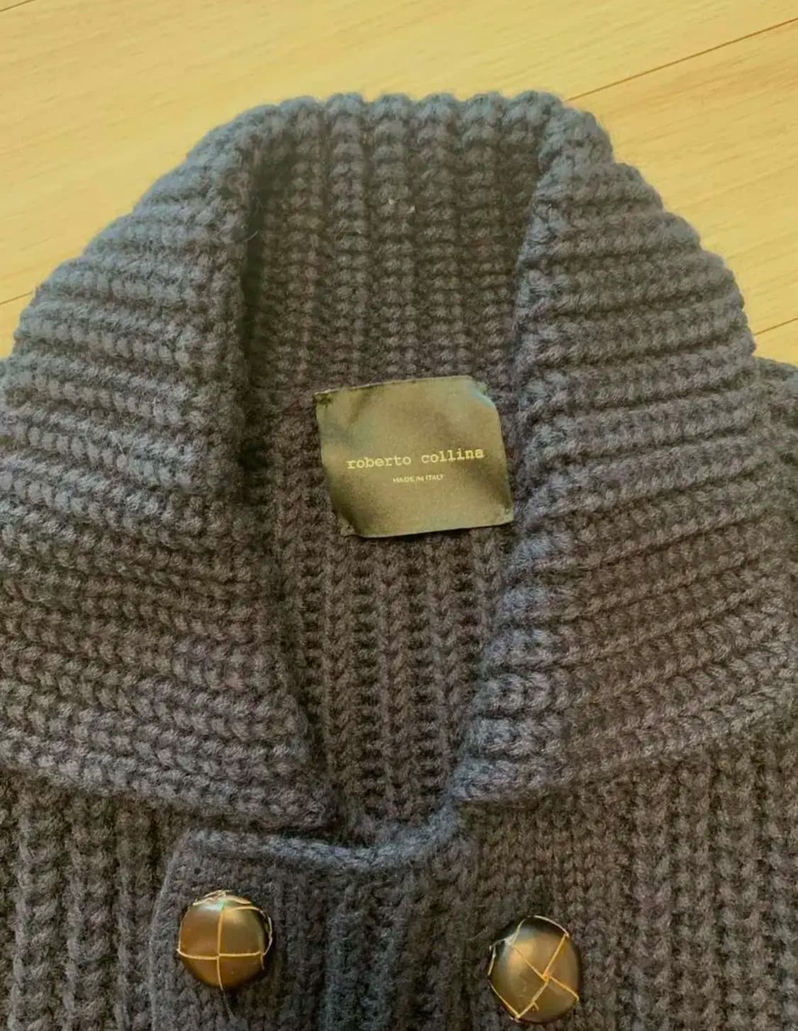 로베르타 콜리나 울 더블 가디건 52 (105-110) 상품이미지5