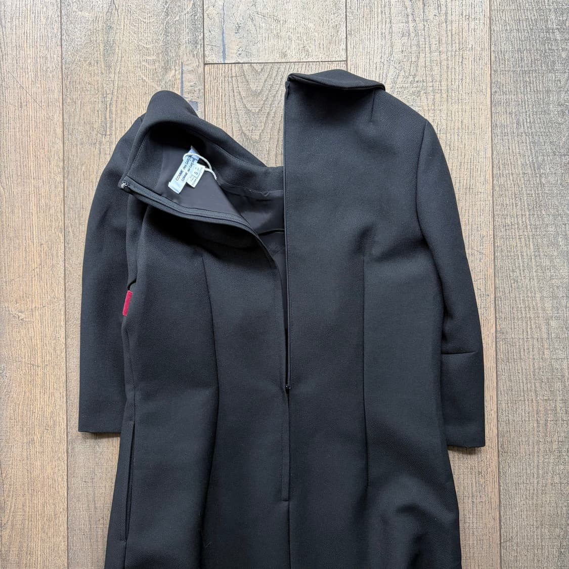 Cross Velour Point One Piece 상품이미지10