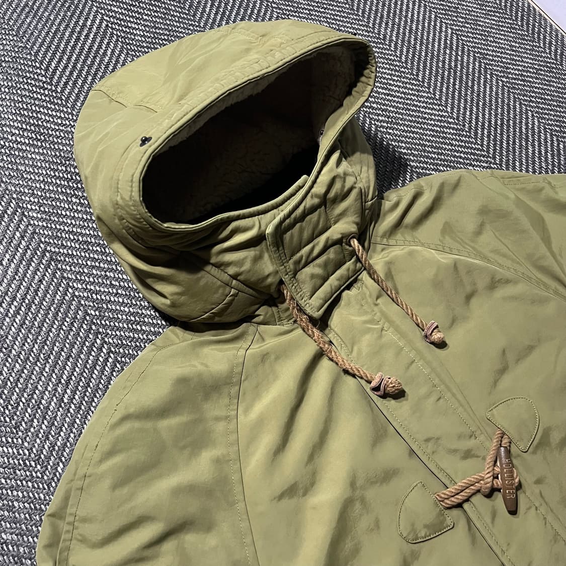 HOLLISTER 홀리스터 야상 더플 숏 패딩 상품이미지3