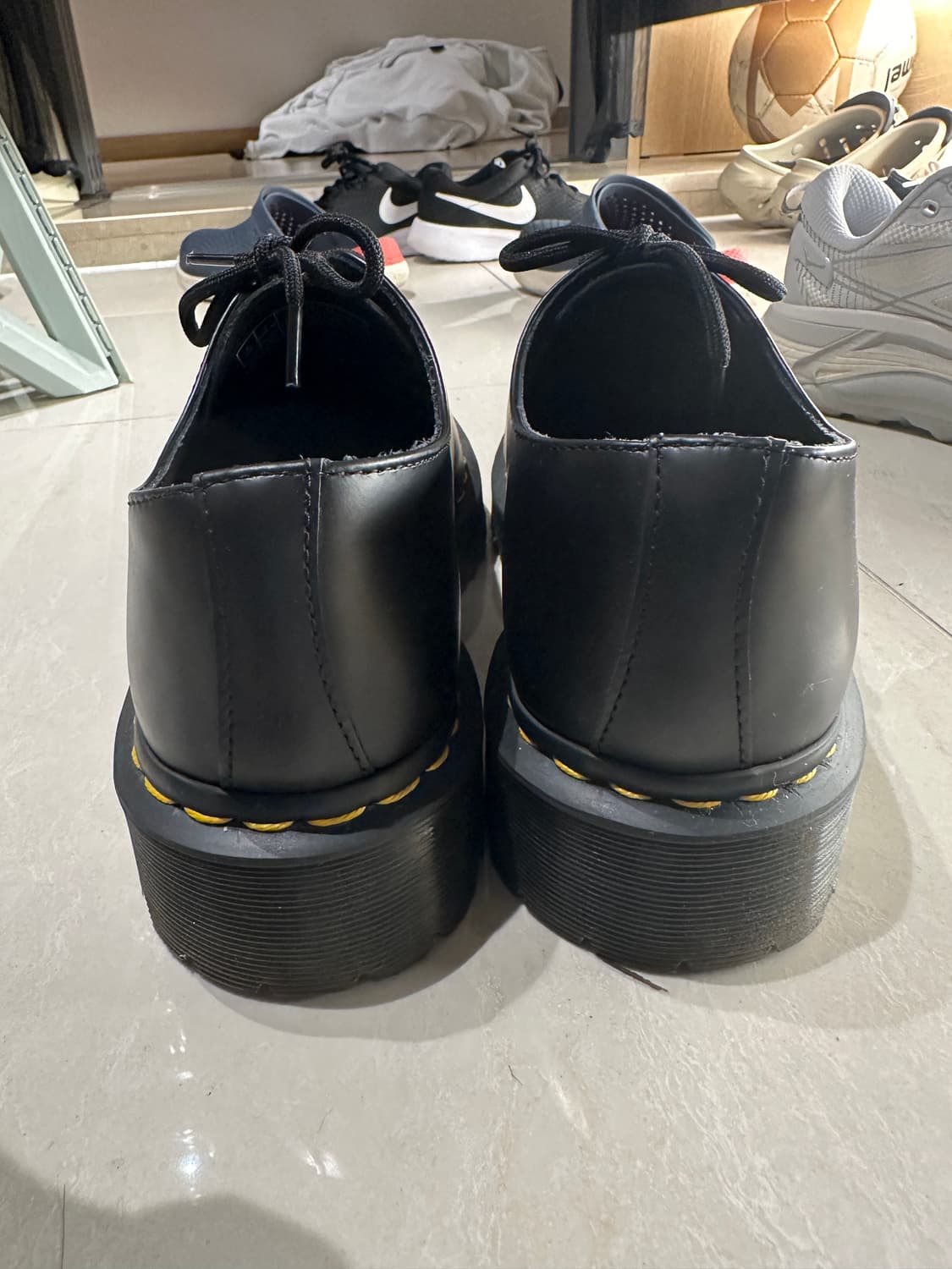 [270] 닥터마틴 3홀 벡스 블랙 스무스 상품이미지5