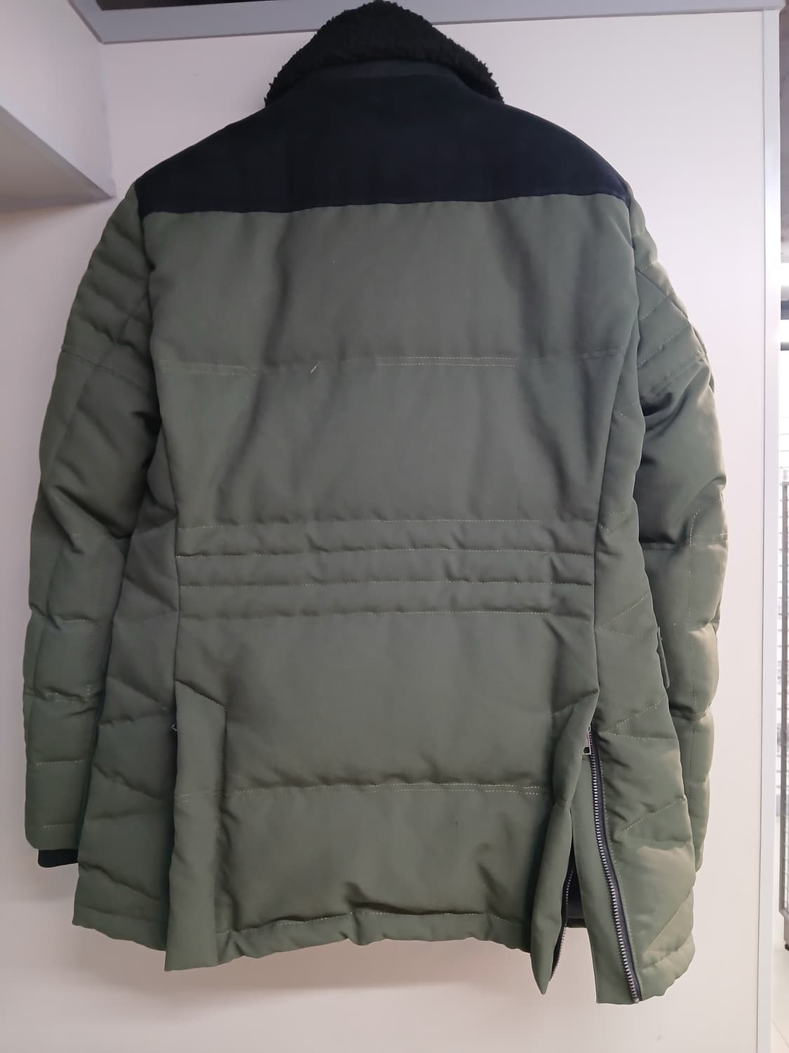 시스템 패딩 (양가죽+오리털) 사이즈 100 상품이미지5